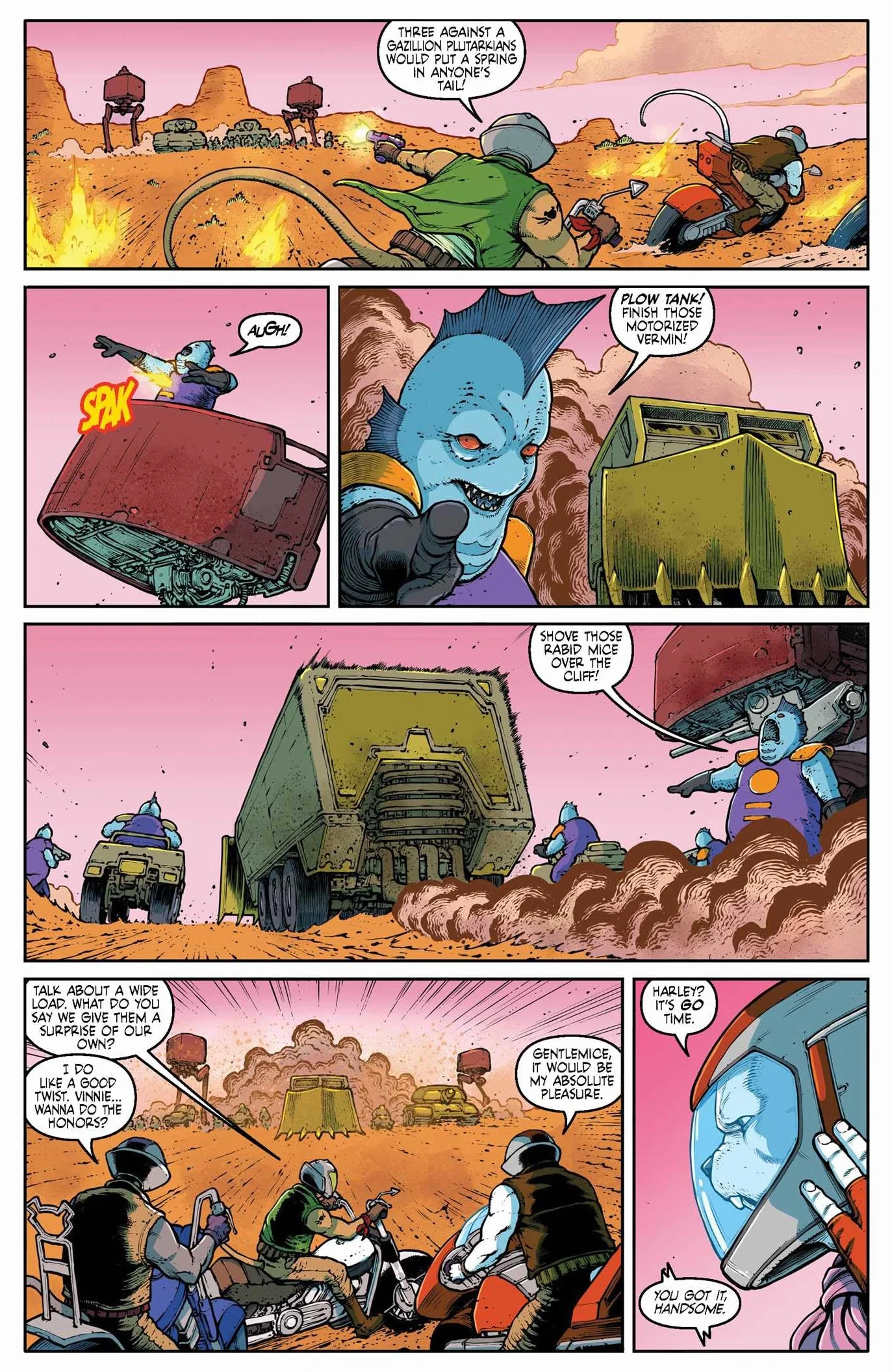 Biker Mice from Mars Vol. 1: Red Planet Panic