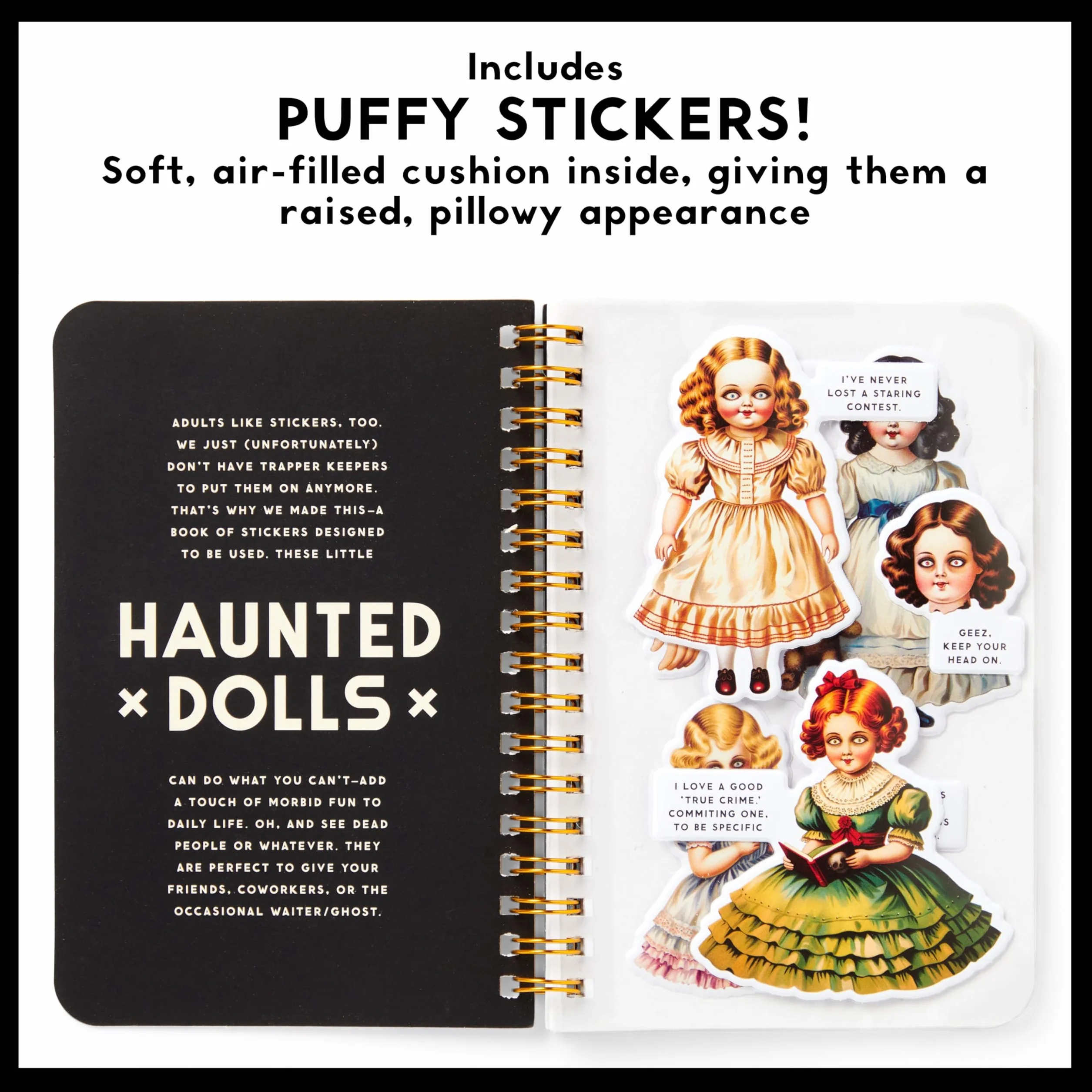Haunted Dolls Sticker Book