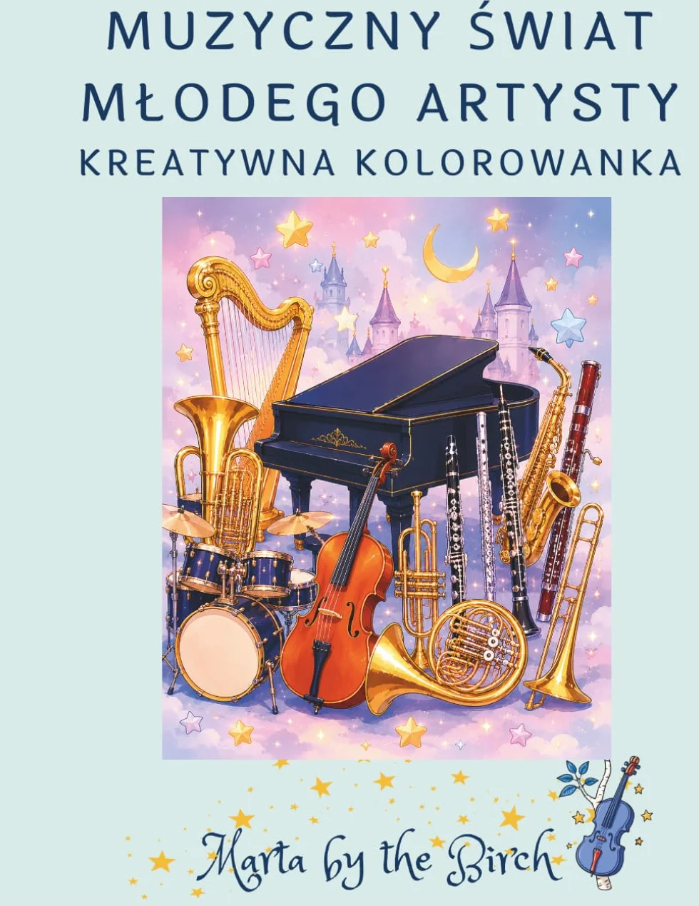Muzyczny Świat Młodego Artysty: Kreatywna Kolorowanka