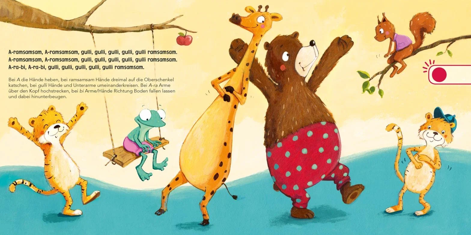Hör mal (Soundbuch): Verse für Kleine: Aramsamsam: Zum Hören, Schauen und Mitmachen ab 18 Monaten. Beliebte Bewegungsspiele mit Musik und Spielanleitungen