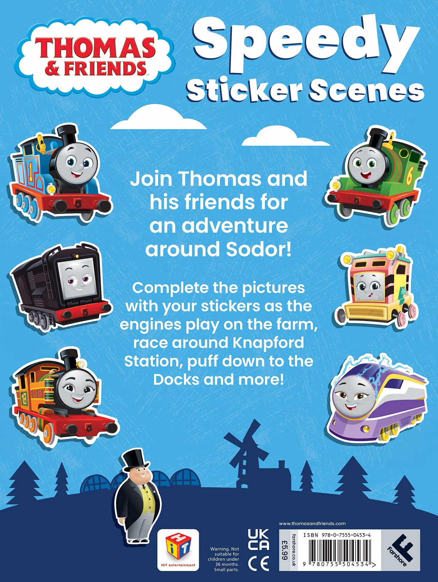 Thomas & Friends: Speedy Sticker Scenes: With loads of stickers and scenes for young fans of the show!