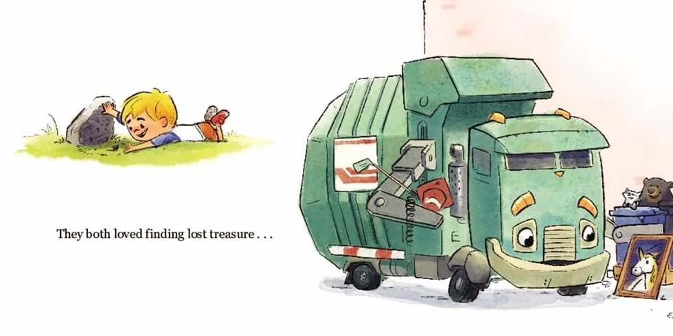 Trash Truck Board Book