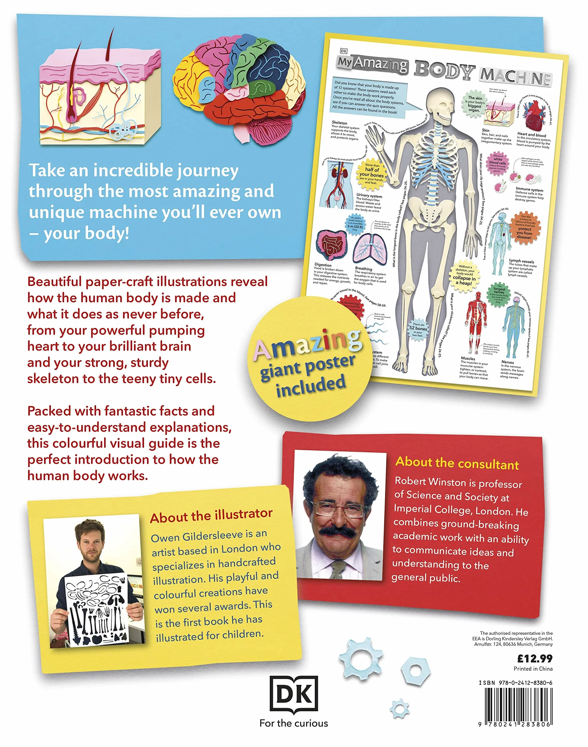 My Amazing Body Machine: A Colourful Visual Guide to How your Body Works
