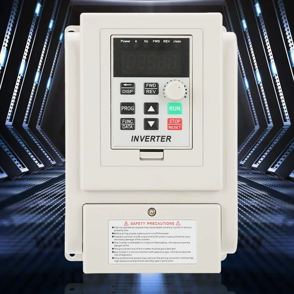 AT1-04K0X 220V 4kW VFD napęd o zmiennej częstotliwości jednofazowy do trójfazowego silnika AC