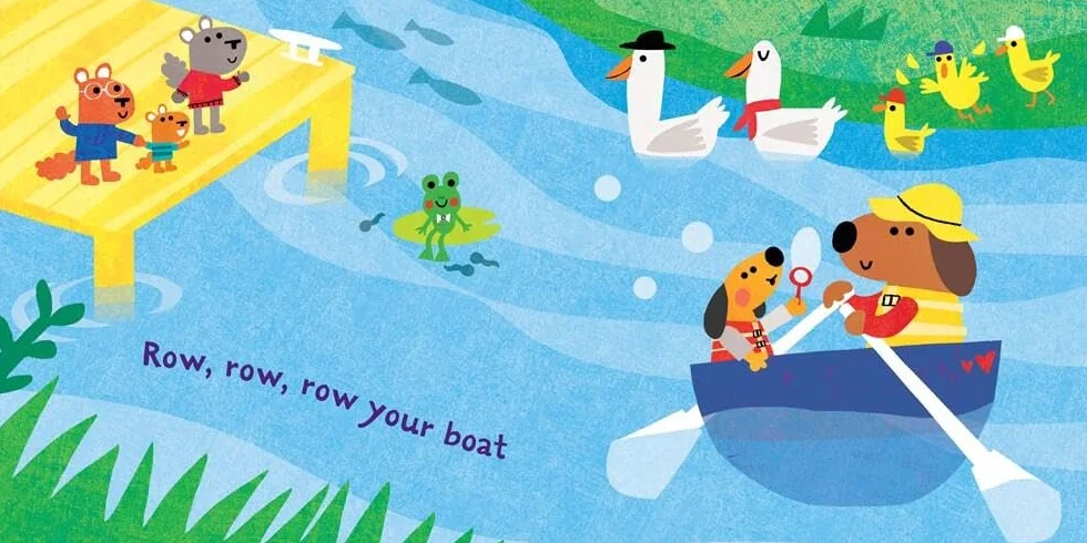 Indestructibles: Row, Row, Row Your Boat: Chew Proof - Rip Proof - Nontoxic - 100% Washable (Book for Babies, Newborn Books, Safe to Chew)