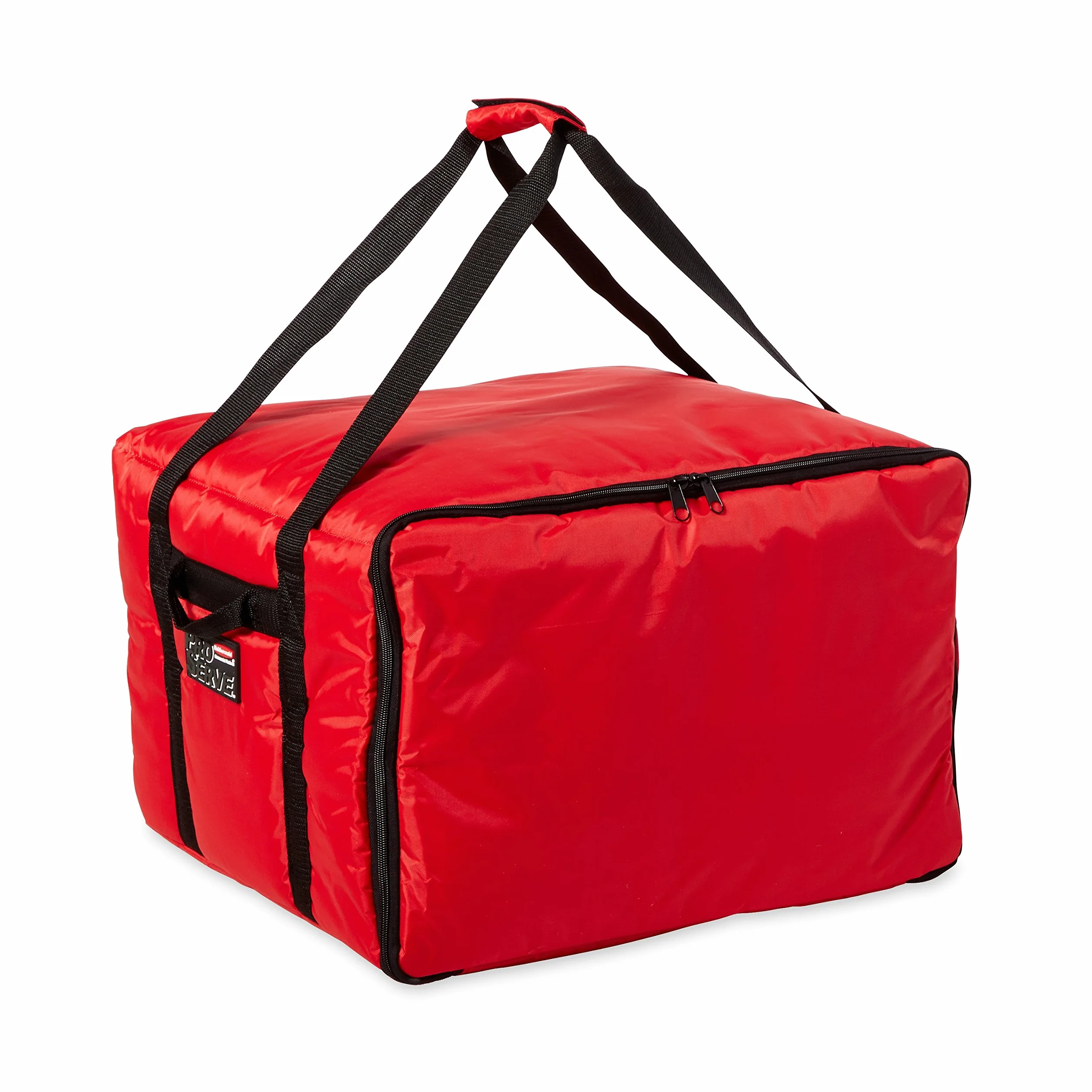 Rubbermaid FG9F3900RED profesjonalna duża torba gastronomiczna do pizzy, czerwona