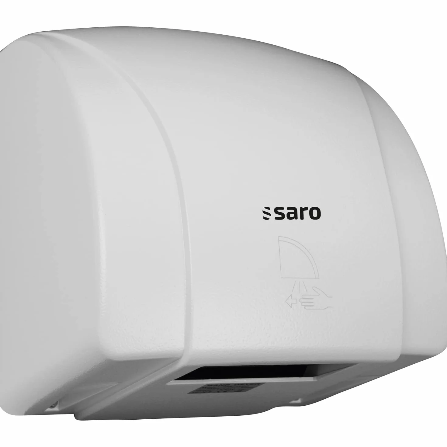 Saro Sirocco GSX 1800 suszarka do rąk, metalowa, srebrna, 20,8 x 24 x 26,8 cm