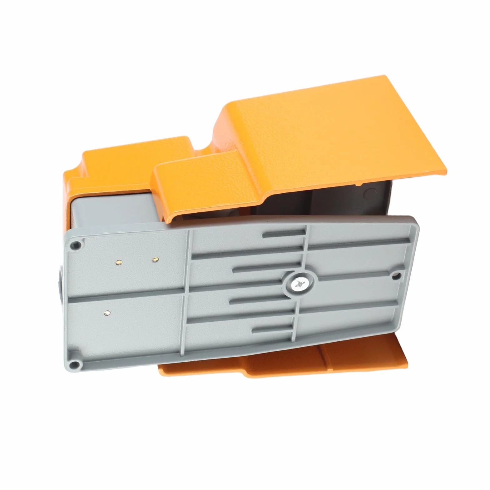 Przełącznik nożny 250 V 10A, chwilowy, odporny na olej, odporny na korozję, włącznik/wyłącznik pedału nożnego z aluminiową ochroną