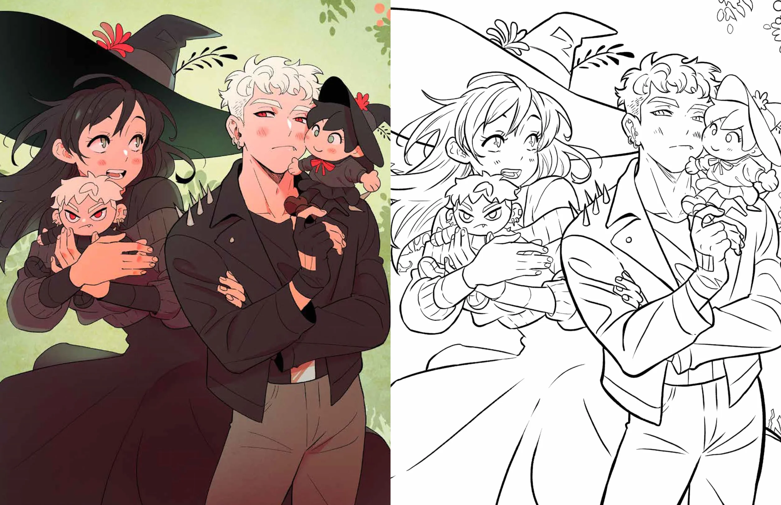 The Official Morgana and Oz Coloring Book: 46 Original Illustrations to Color and Enjoy