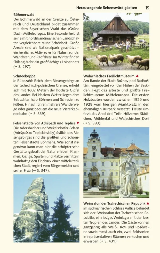 TRESCHER Reiseführer Tschechien: Böhmen, Mähren, Prag, Riesengebirge, Bäderdreieck