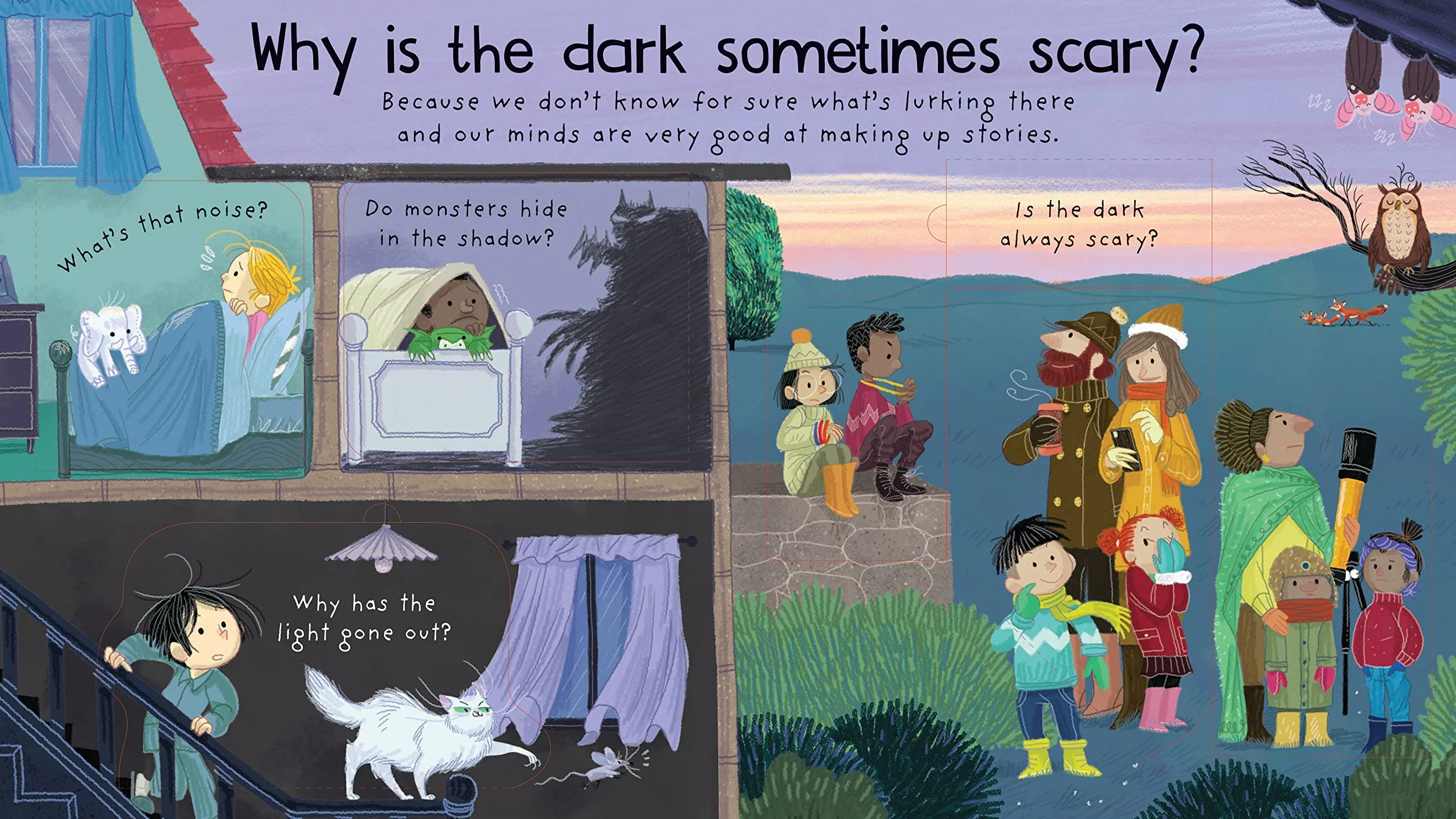 First Questions & Answers: Why is it dark at night? (First Questions and Answers)