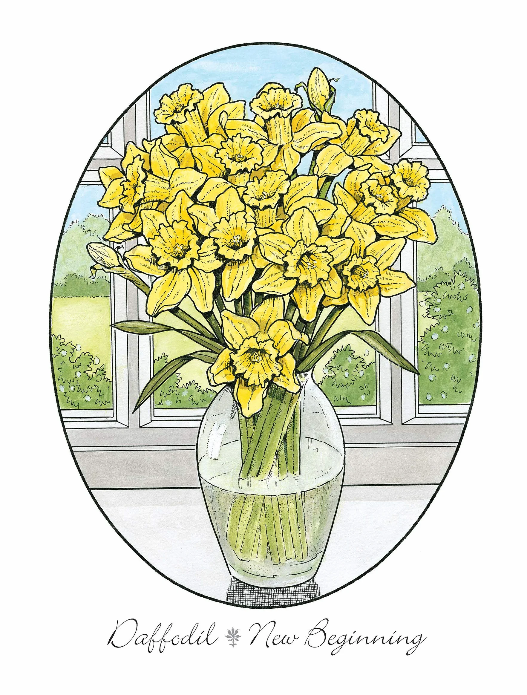 Creative Haven the Beautiful Language of Flowers Coloring Book