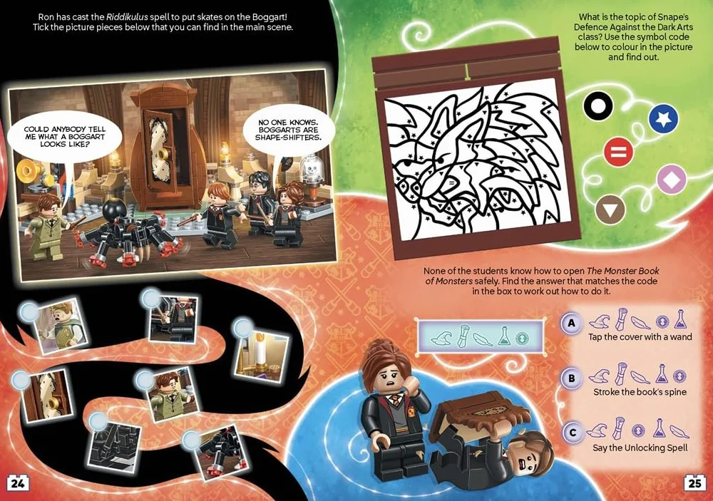 LEGO® Harry Potter™: Magical Lessons (with Hermione Granger™ minifigure and exclusive spells desk mini-build)