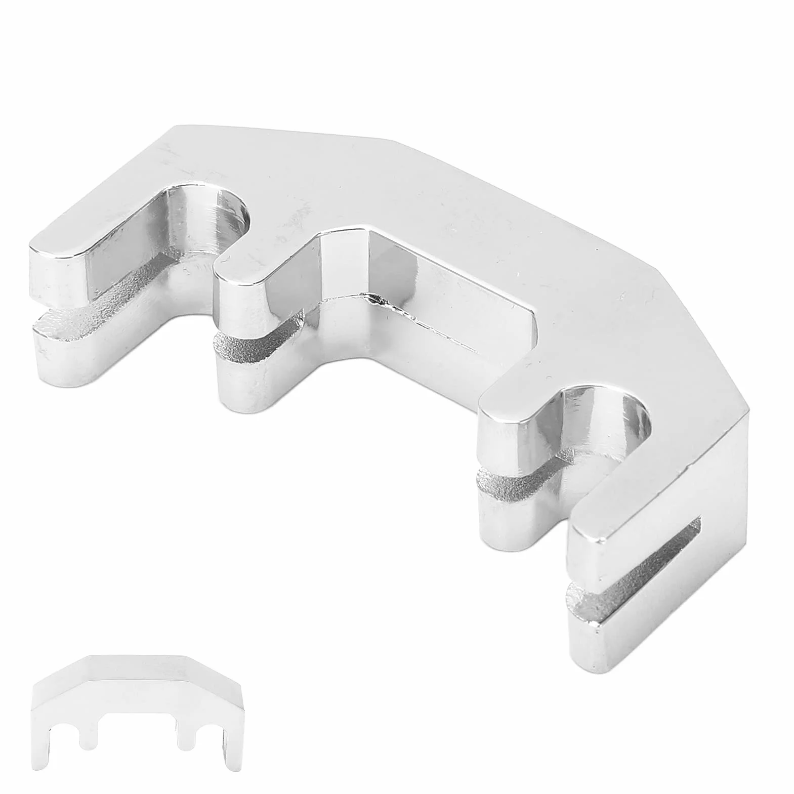 Metal Violin Mute Sordina Violin 4,4 Practice Violin Silver Claw Style for 1/2 4/4 skrzypce