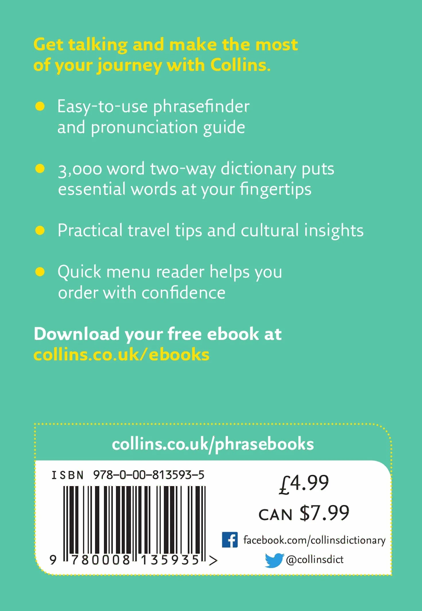 Collins Portuguese Phrasebook and Dictionary Gem Edition: Essential phrases and words in a mini, travel-sized format