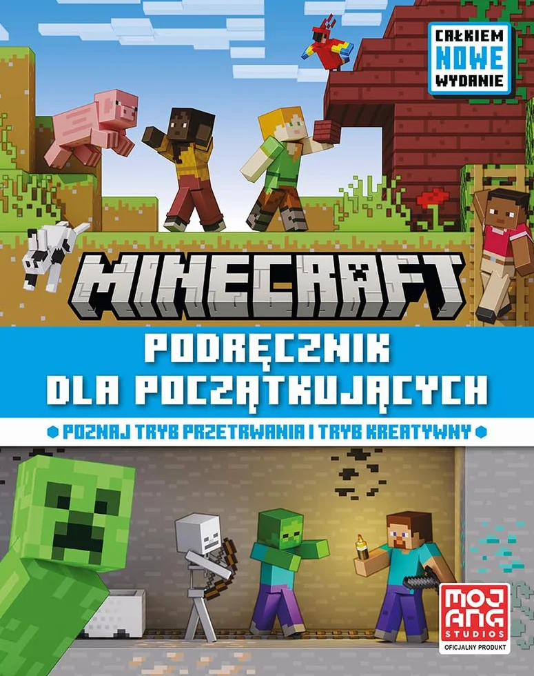 Minecraft. Podręcznik dla początkujących. Całkiem nowe wydanie 2024