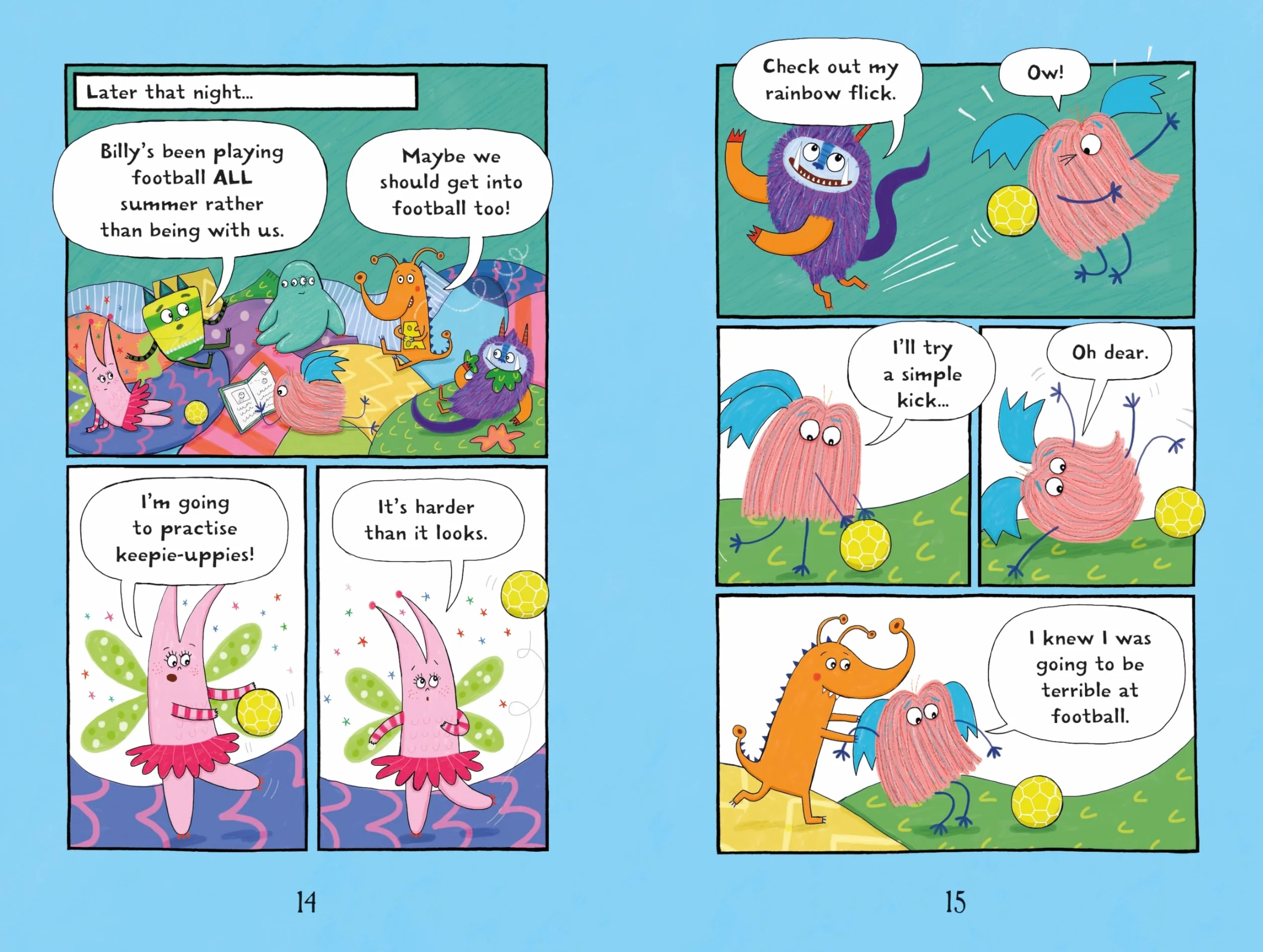 Billy and the Mini Monsters: Monsters Play Football