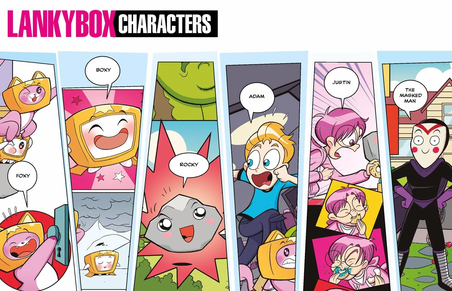 Lankybox Epic Adventure: A hilarious graphic novel from YouTube sensations LankyBox