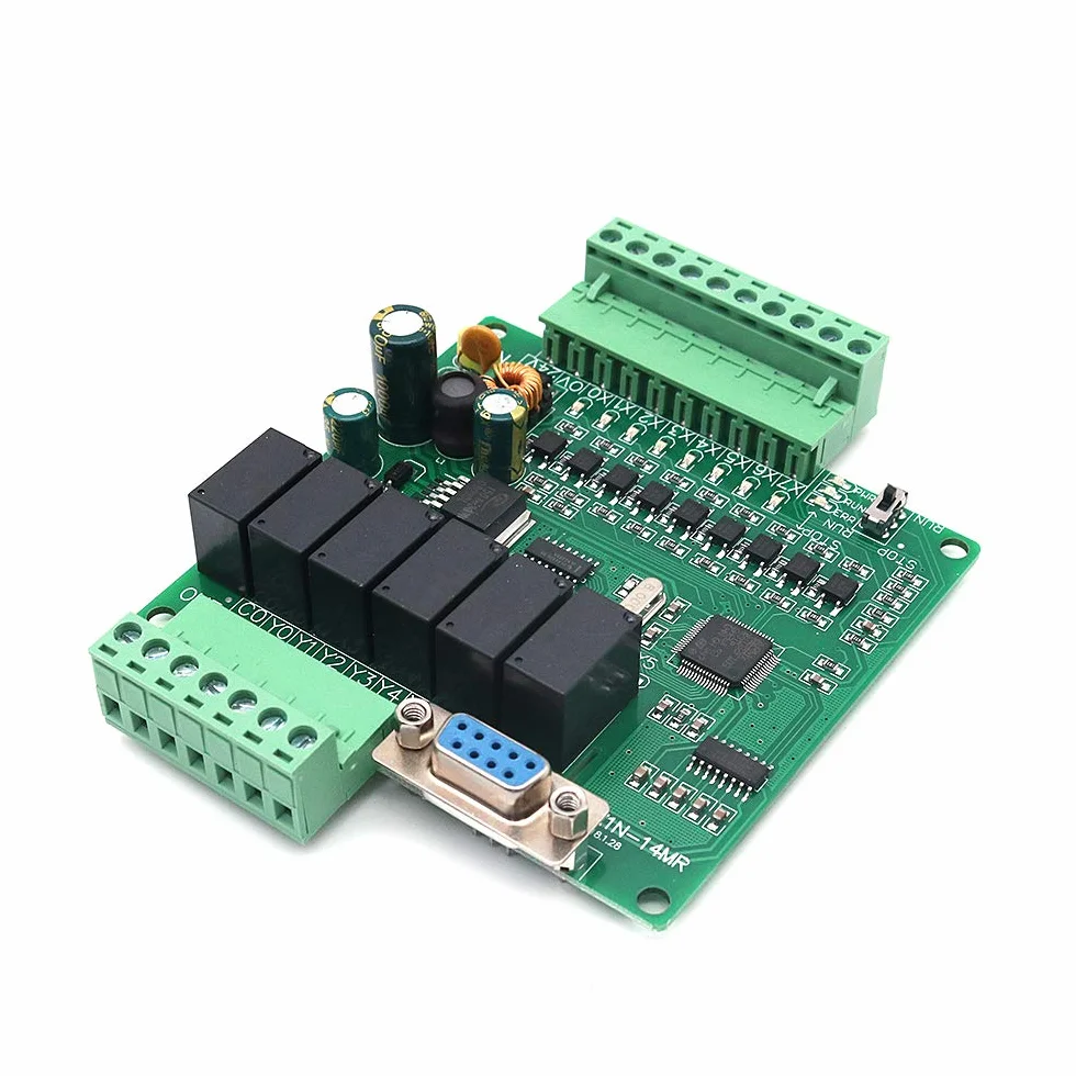DollaTek DC24V Plc Przemys?owy kontroler kart steruj?cych FX1N-14MR Wyj?cie przeka?nika kart