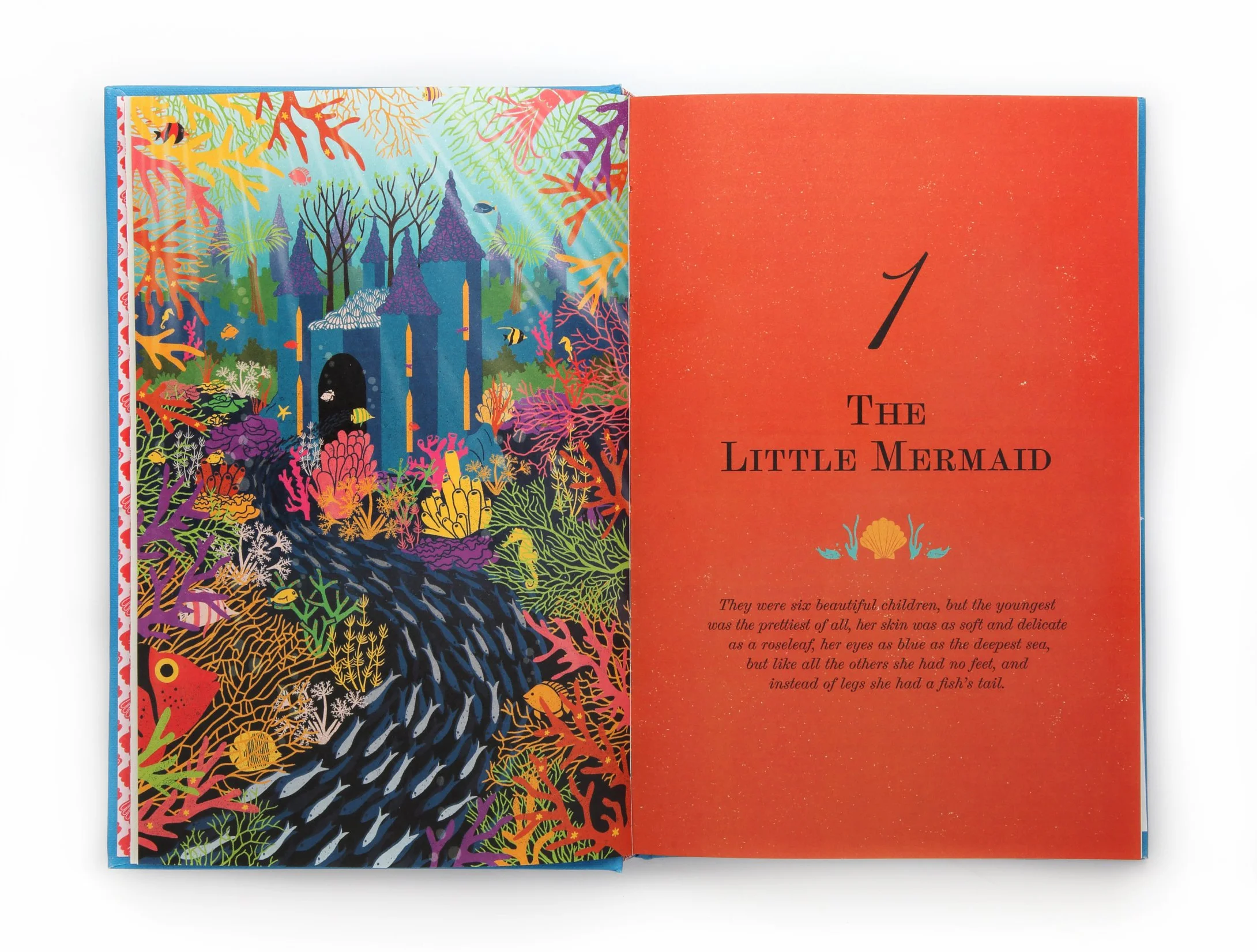 The Little Mermaid and Other Fairy Tales (Minalima Edition): (Illustrated with Interactive Elements)
