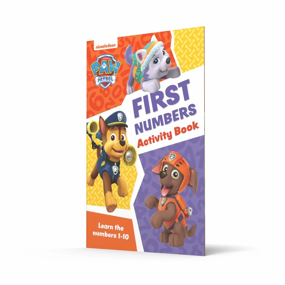 PAW Patrol First Numbers Activity Book: Have fun learning to read, write and count with the PAW Patrol pups