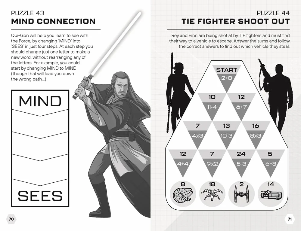 Star Wars Brain Games: Fun Puzzles For Bright Minds