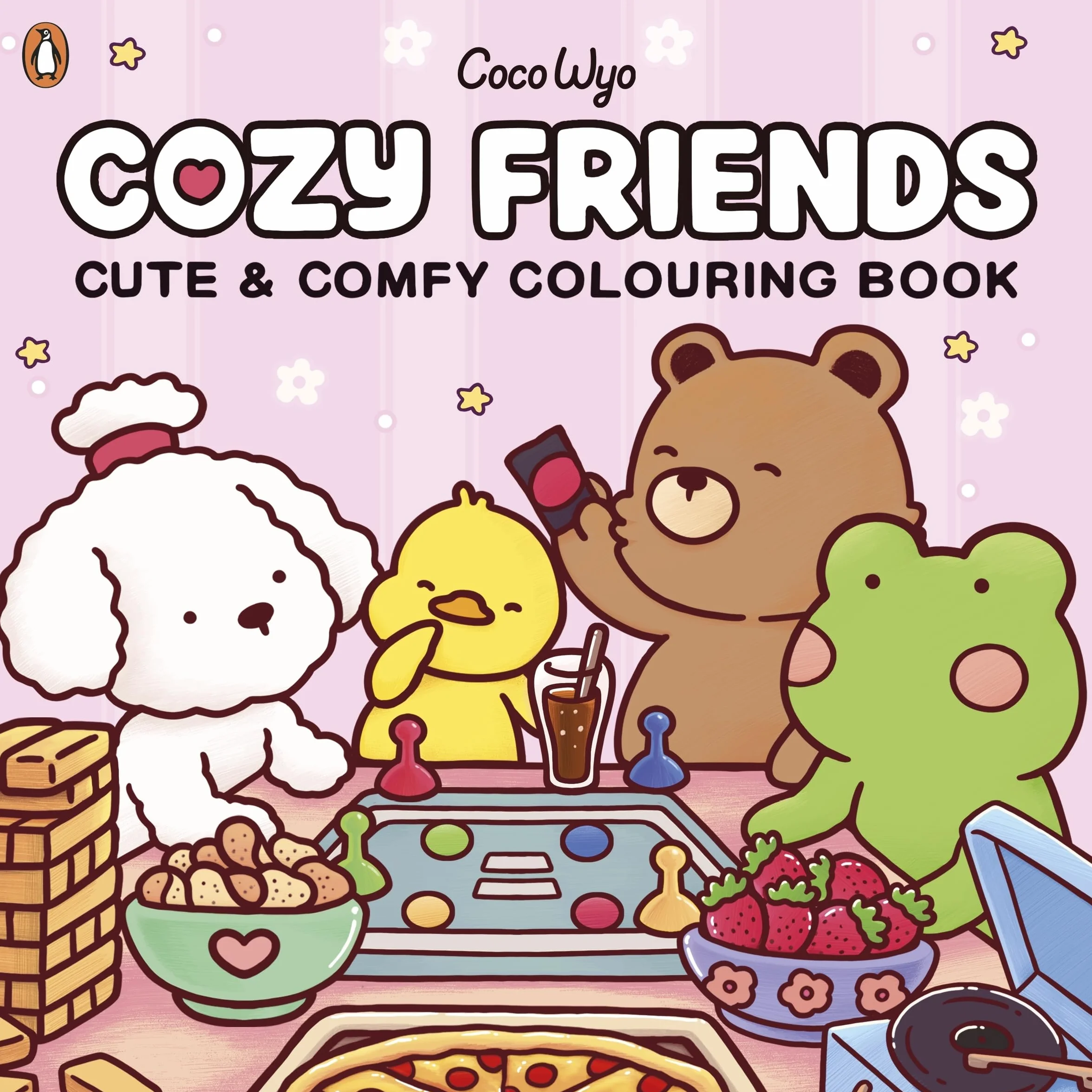 Cozy Friends: A relaxing cosy colouring book, from the bestselling author