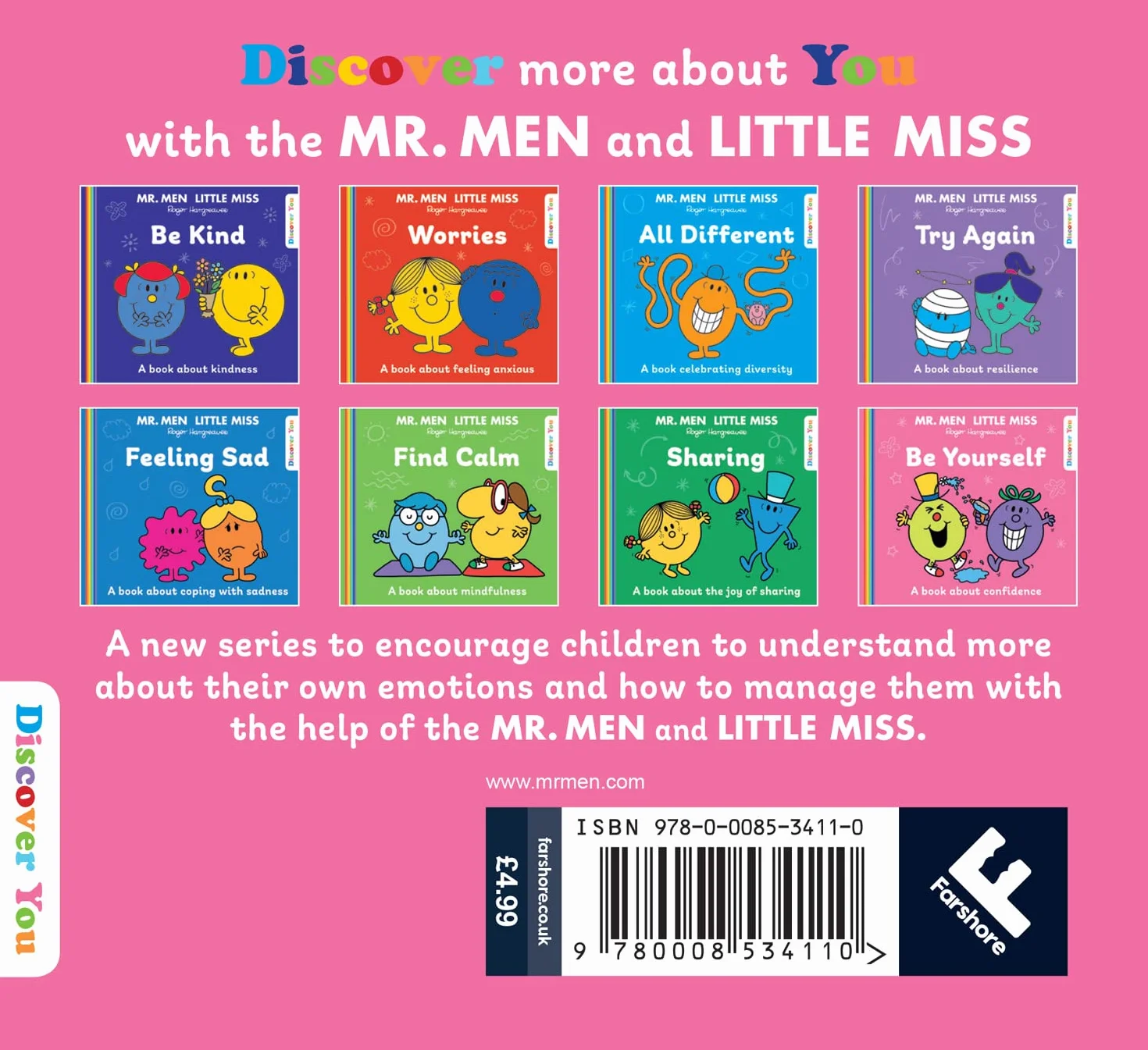 Mr. Men Little Miss: Be Yourself: A New Book for 2023 about Confidence from the Classic Illustrated Children’s Series about Feelings