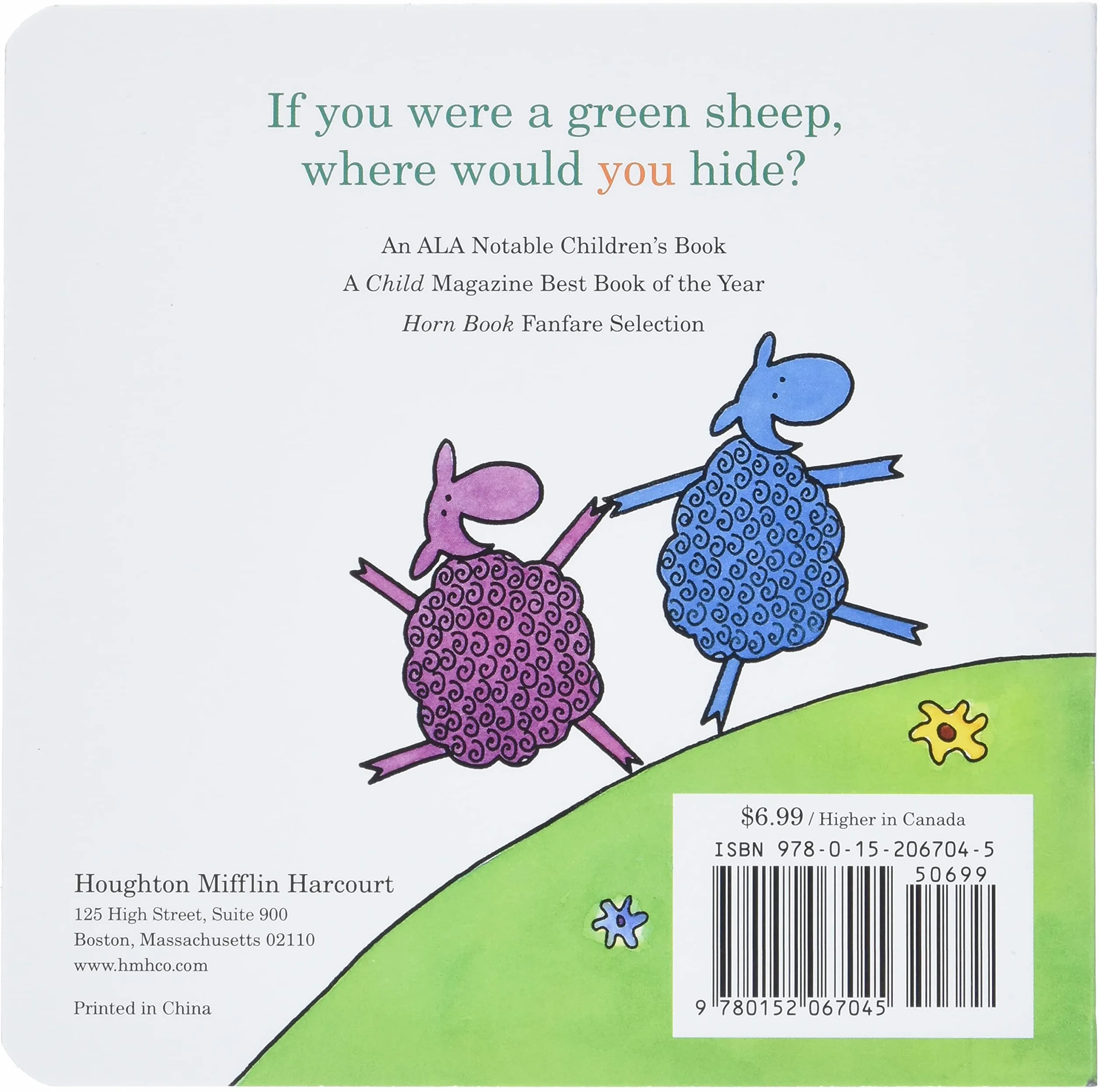 Where Is the Green Sheep? Board Book