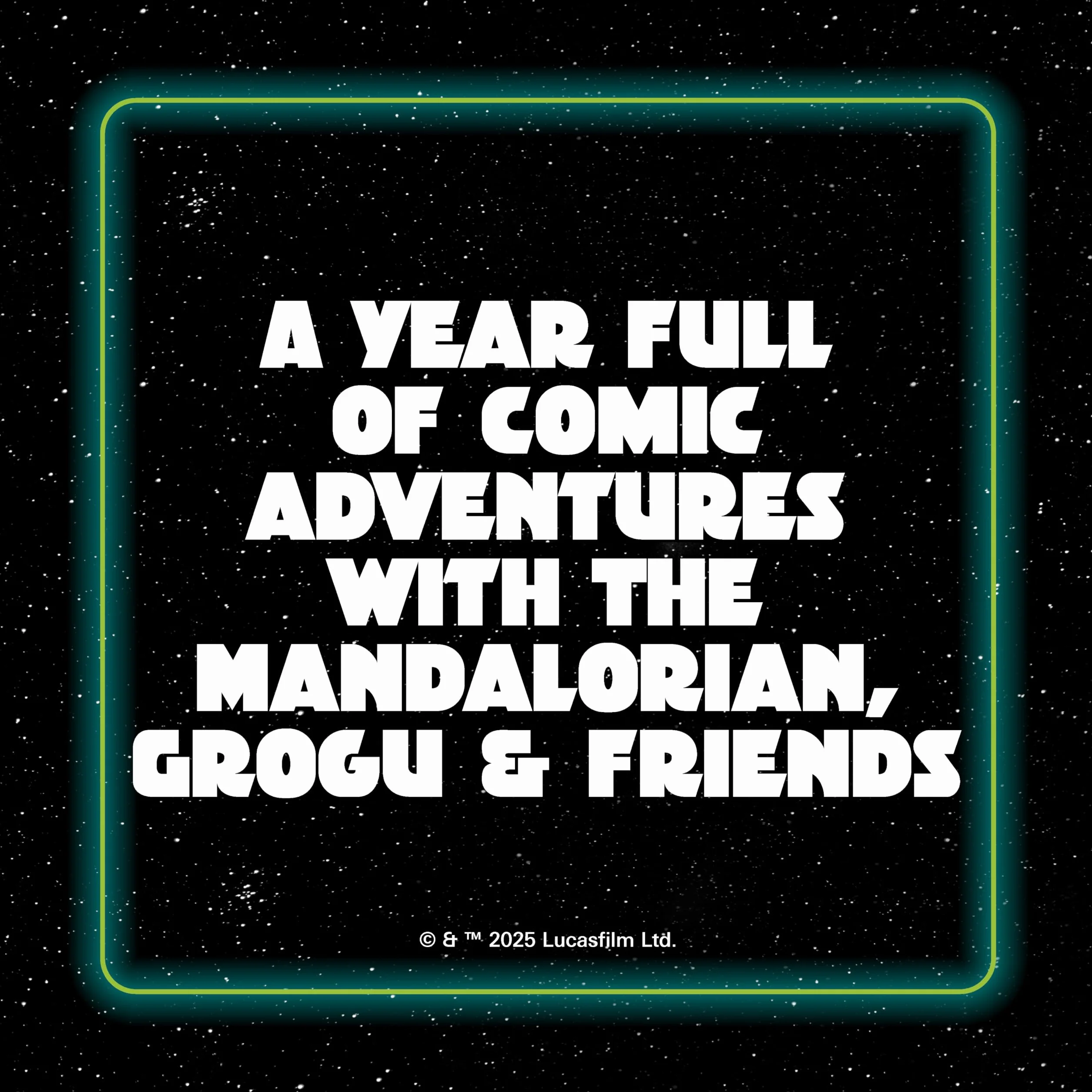 Star Wars The Mandalorian and Child 2026 Wall Calendar