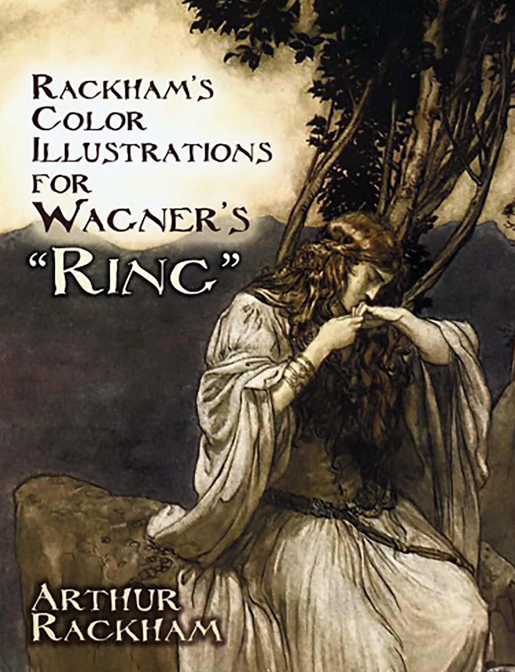 Colour illustrations for wagner's 'ring' livre sur la musique