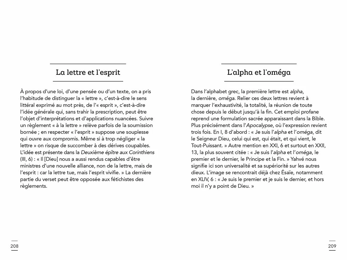 Expressions bibliques expliquées