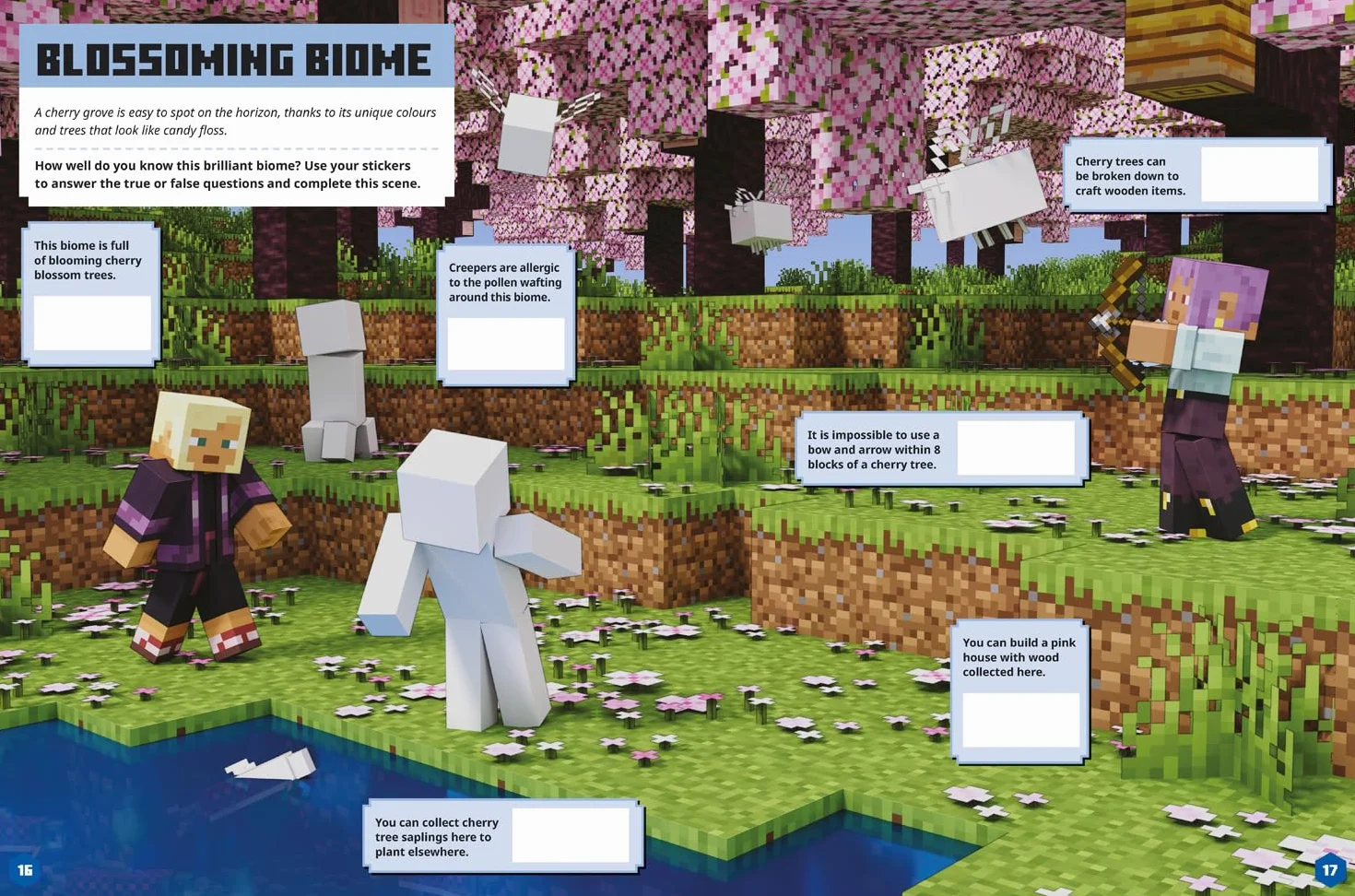 Minecraft Character Creator Sticker Book: A brand-new official sticker book adventure full of fun customisation for kids who love gaming.