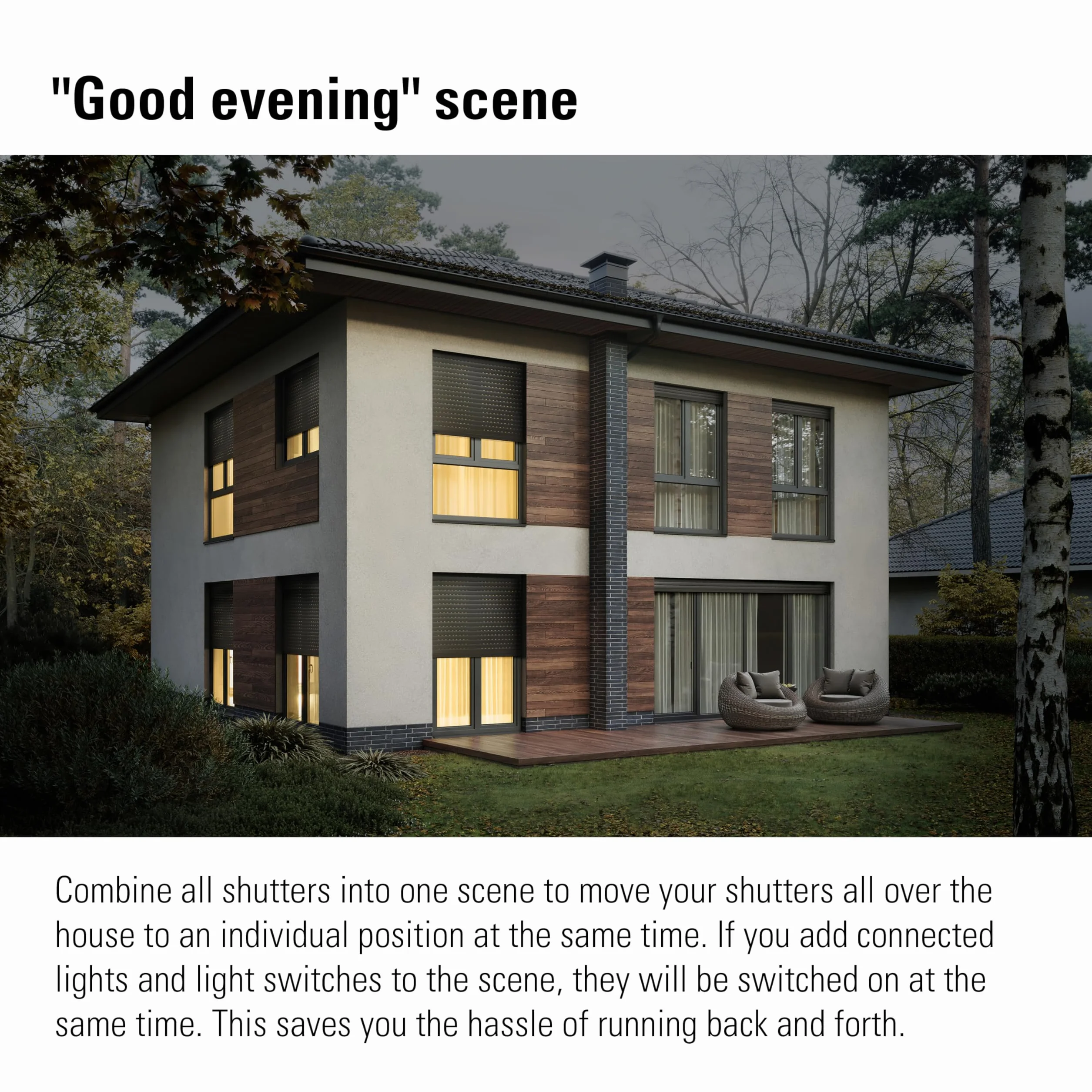 Eve Shutter Switch (Matter) 3 sztuki - Smarte Rollladensteuerung für Alexa;Apple Home;Google;SmartThings; App- und Sprachsteuerung; Automationen; benötigt Thread Border Router und Nullleiter