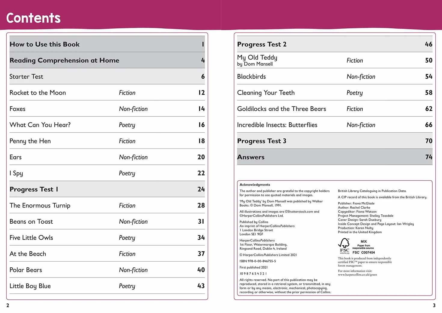Year 1 Reading Comprehension Targeted Practice Workbook: Ideal for use at home