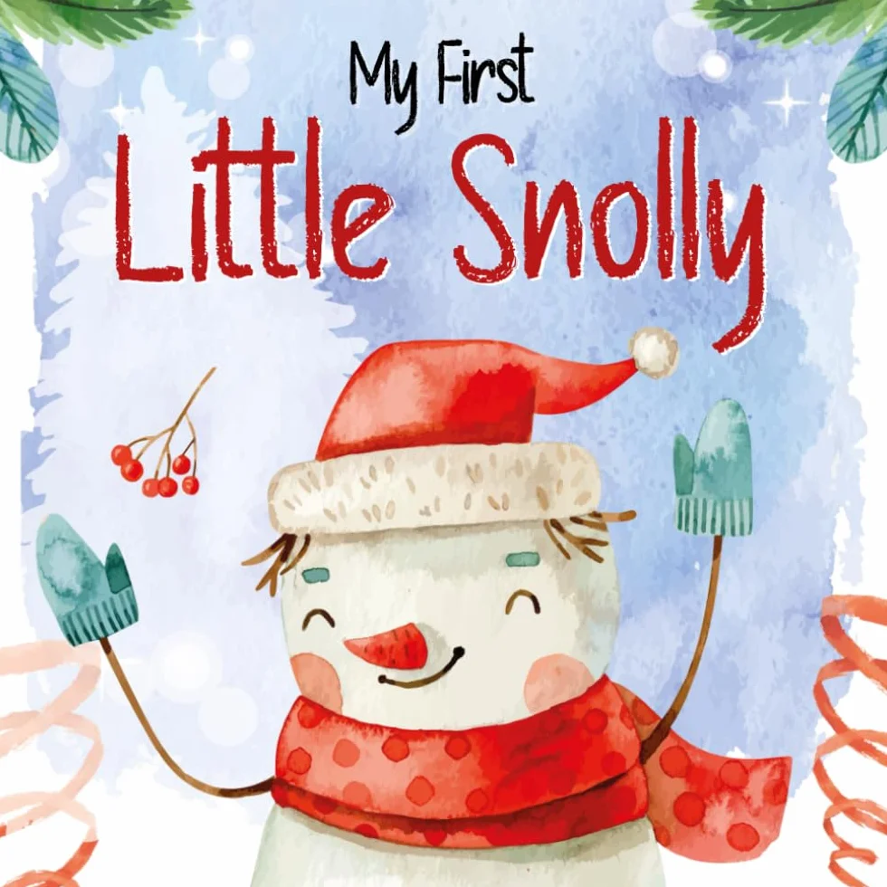 1st Christmas Gifts Baby Girl Boy: My First Little Snolly, High Contrast Book For Newborns One-year-old: Basket Stuffers With +99 Cute Black & White Images For Baby Shower With Rudolph, Bear