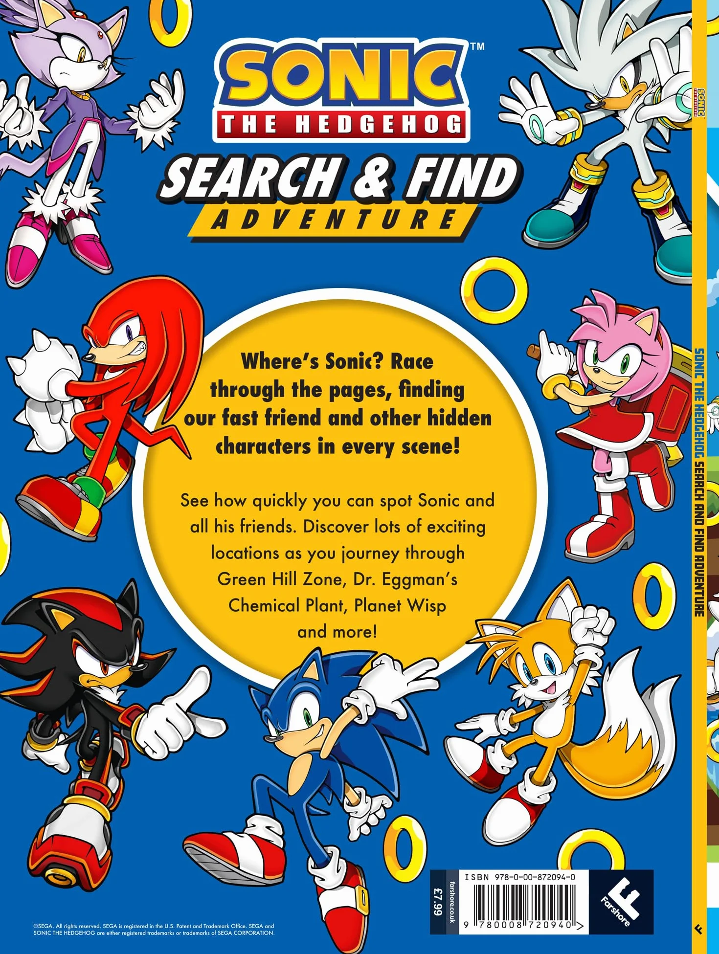 Sonic the Hedgehog Sticker Quest: Sonic vs Shadow: Sticker Activity Book packed with puzzles and over 200 stickers! Perfect for fans of the games, movies and TV shows