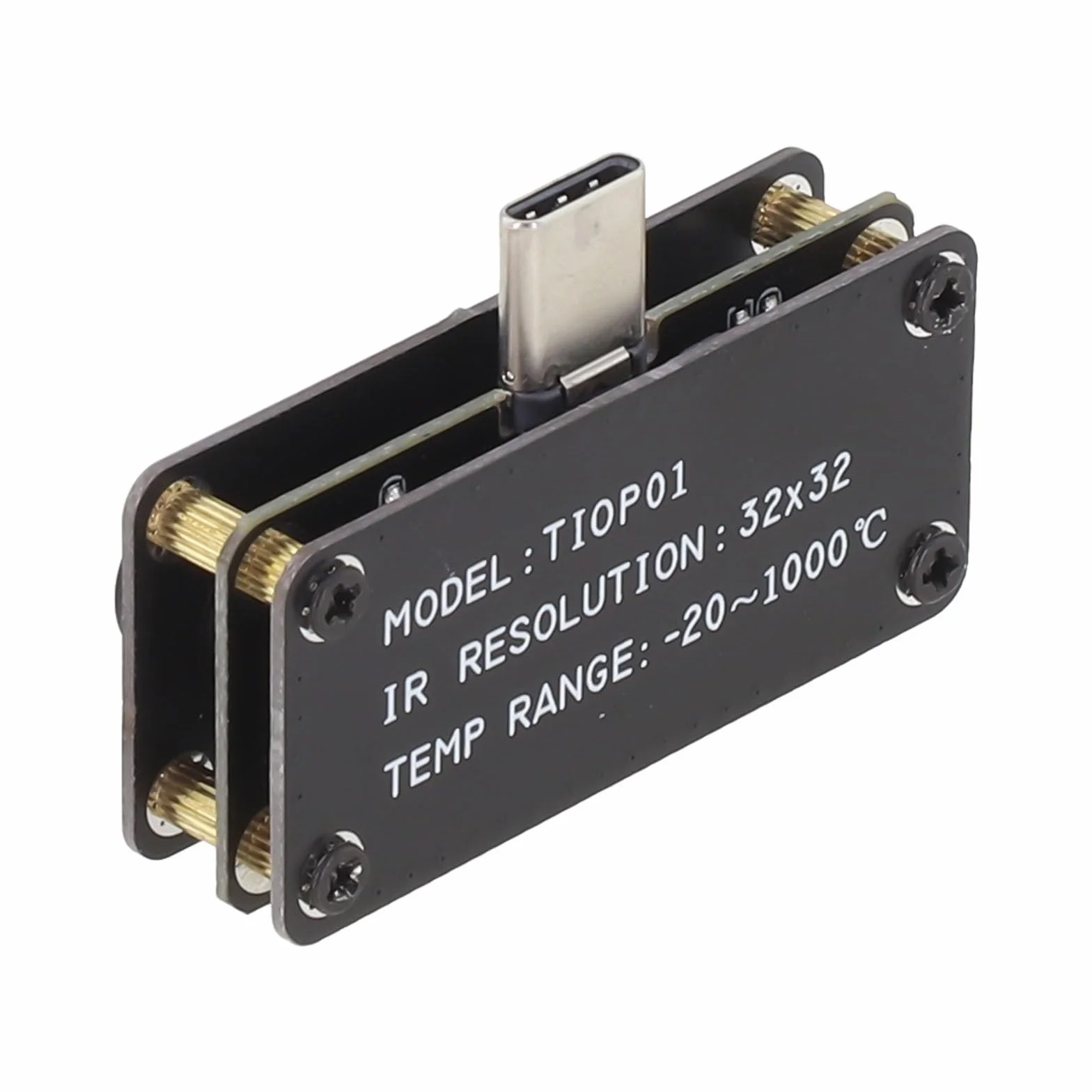 Zilimontt Kamera termowizyjna, do telefonu komórkowego z systemem Android, rozdzielczość 32 x 32, -20℃ ~ 1000℃, interfejs typu C, częstotliwość klatek 5 kl./s