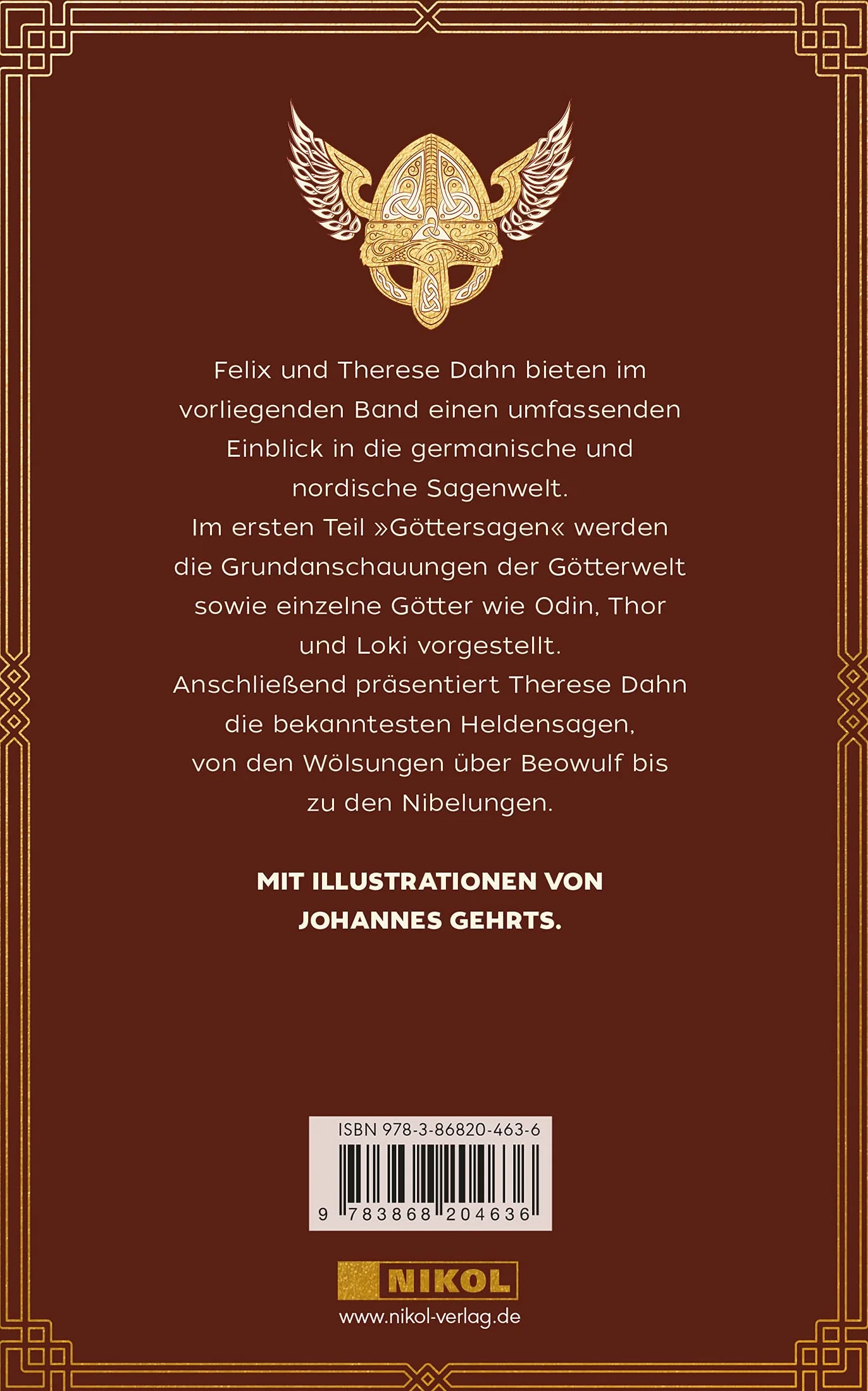 Germanische Götter- und Heldensagen: Mit Illustrationen von Johannes Gehrts