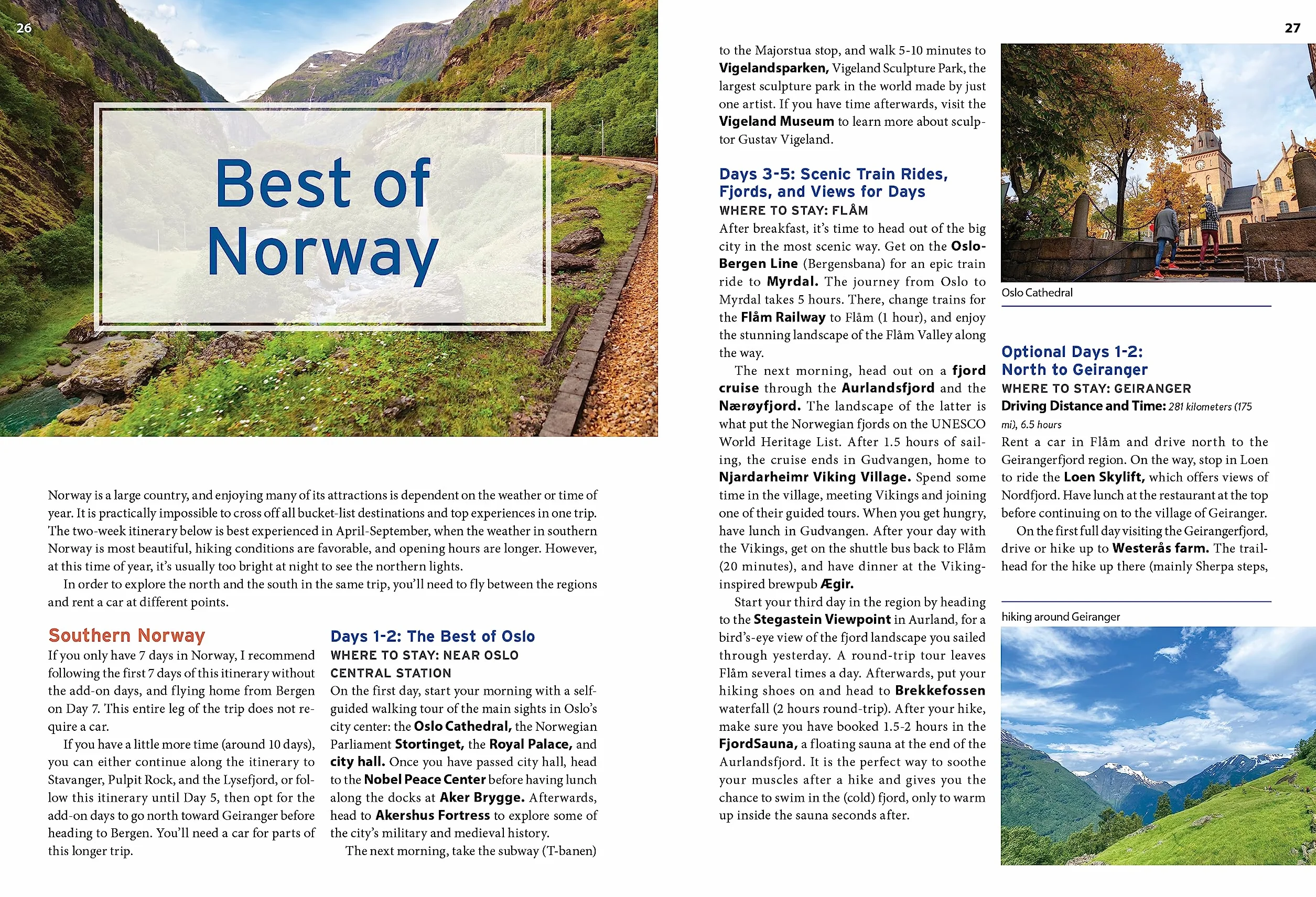 Moon Norway: Best Hikes, Road Trips, Scenic Fjords