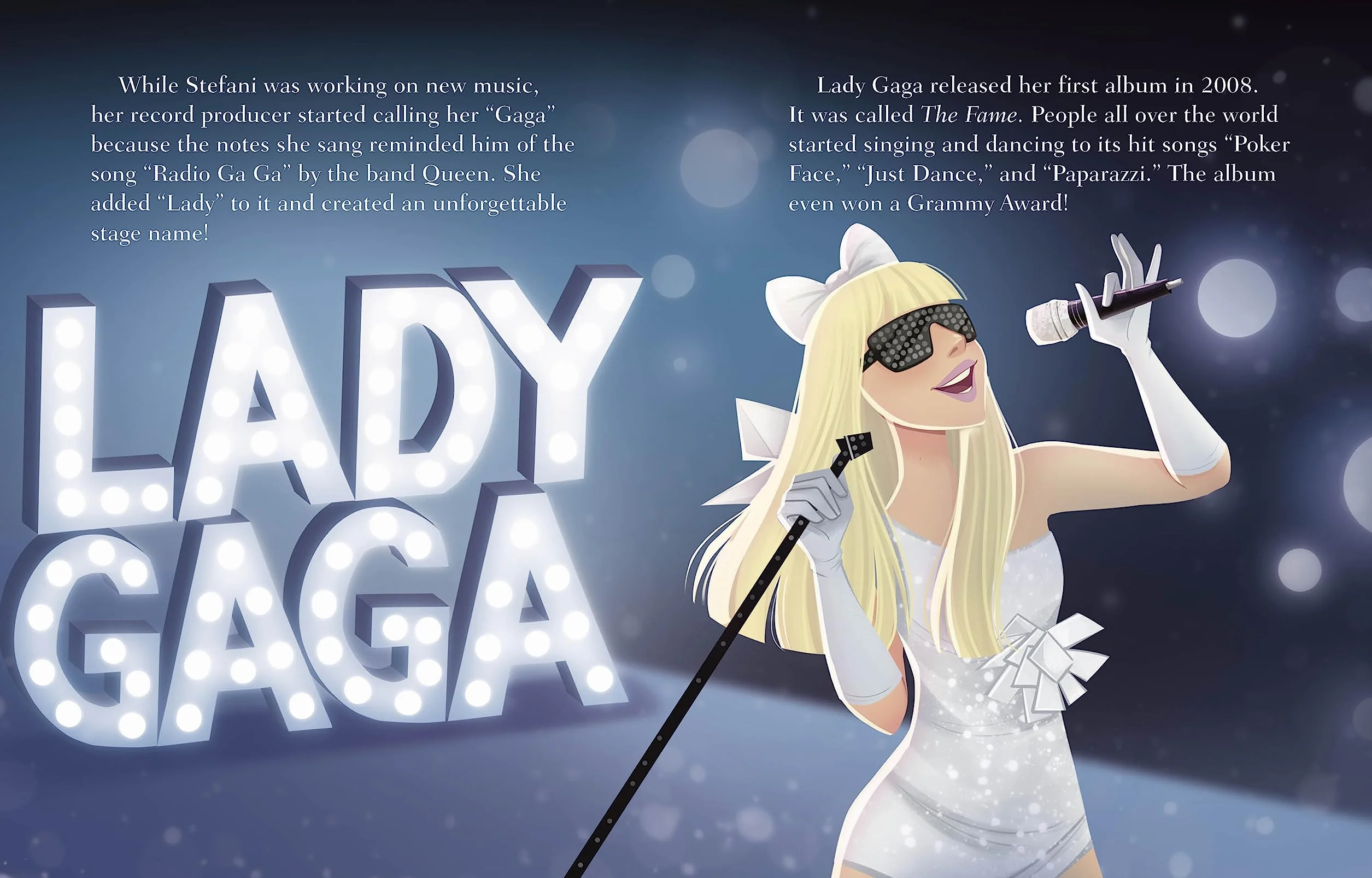 Lady Gaga: A Little Golden Book Biography