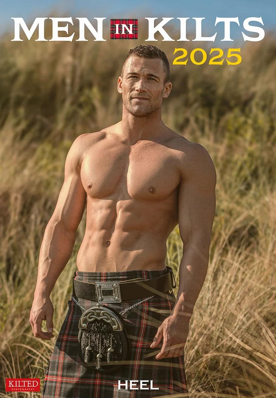 Men in Kilts Kalender 2025: Schottlands stärkste Kerle.