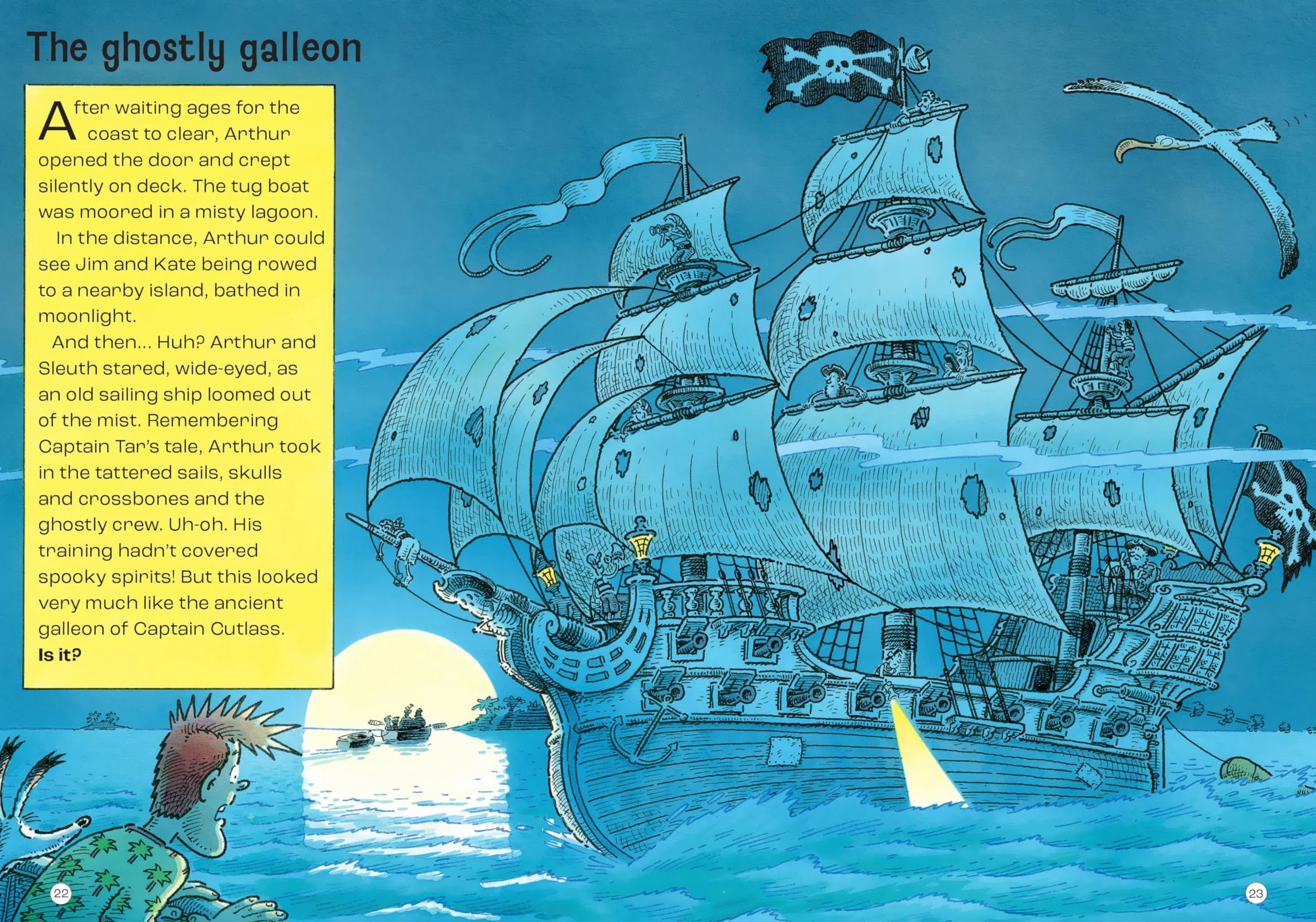 Agent Arthur on the Stormy Seas