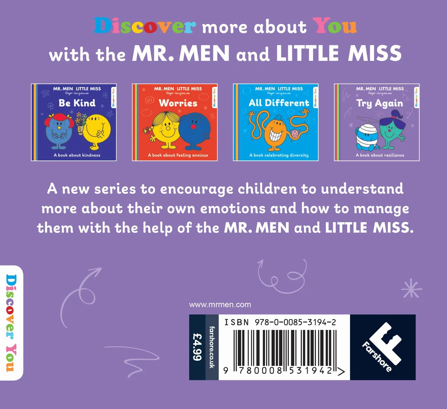 Mr. Men Little Miss: Try Again: A Book about Resilience from the New Illustrated Children’s Series for 2022 about Feelings