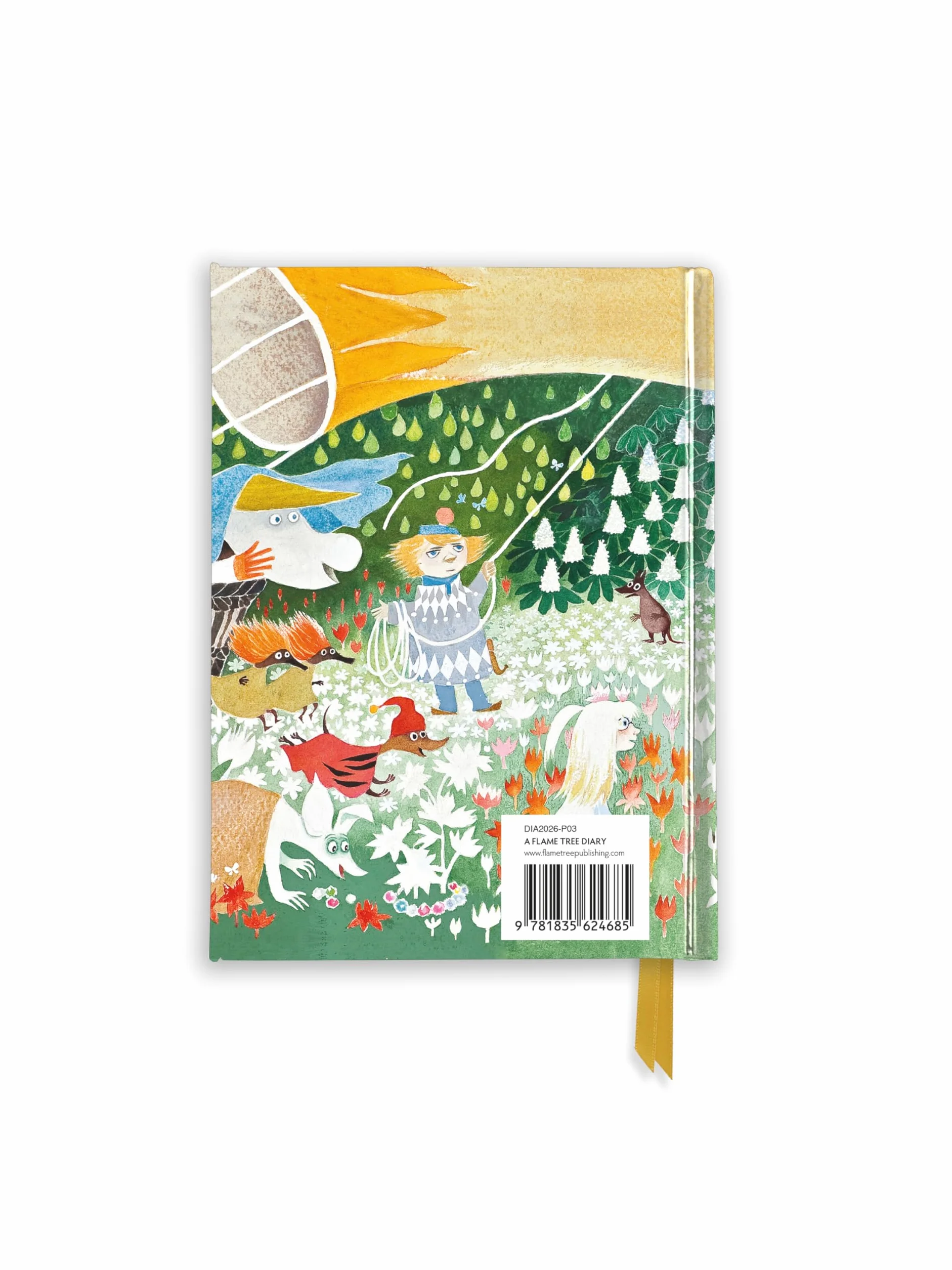 Moomin: Dangerous Journey 2026 Luxury Pocket Diary Planner - Week to View: Original Flame Tree Publishing-Pocket Diary [Taschenkalender]