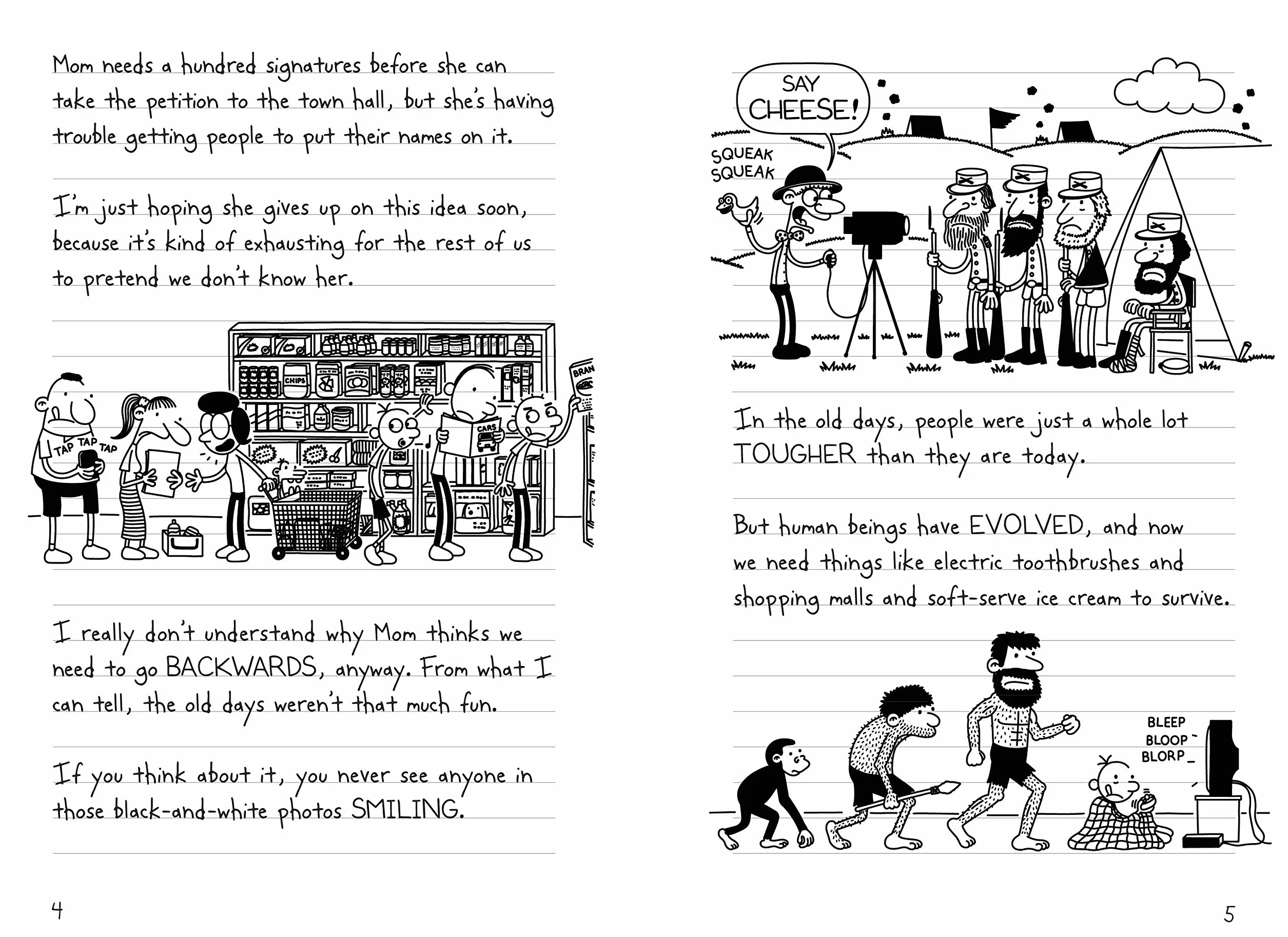 Diary of a Wimpy Kid Old School Book 10