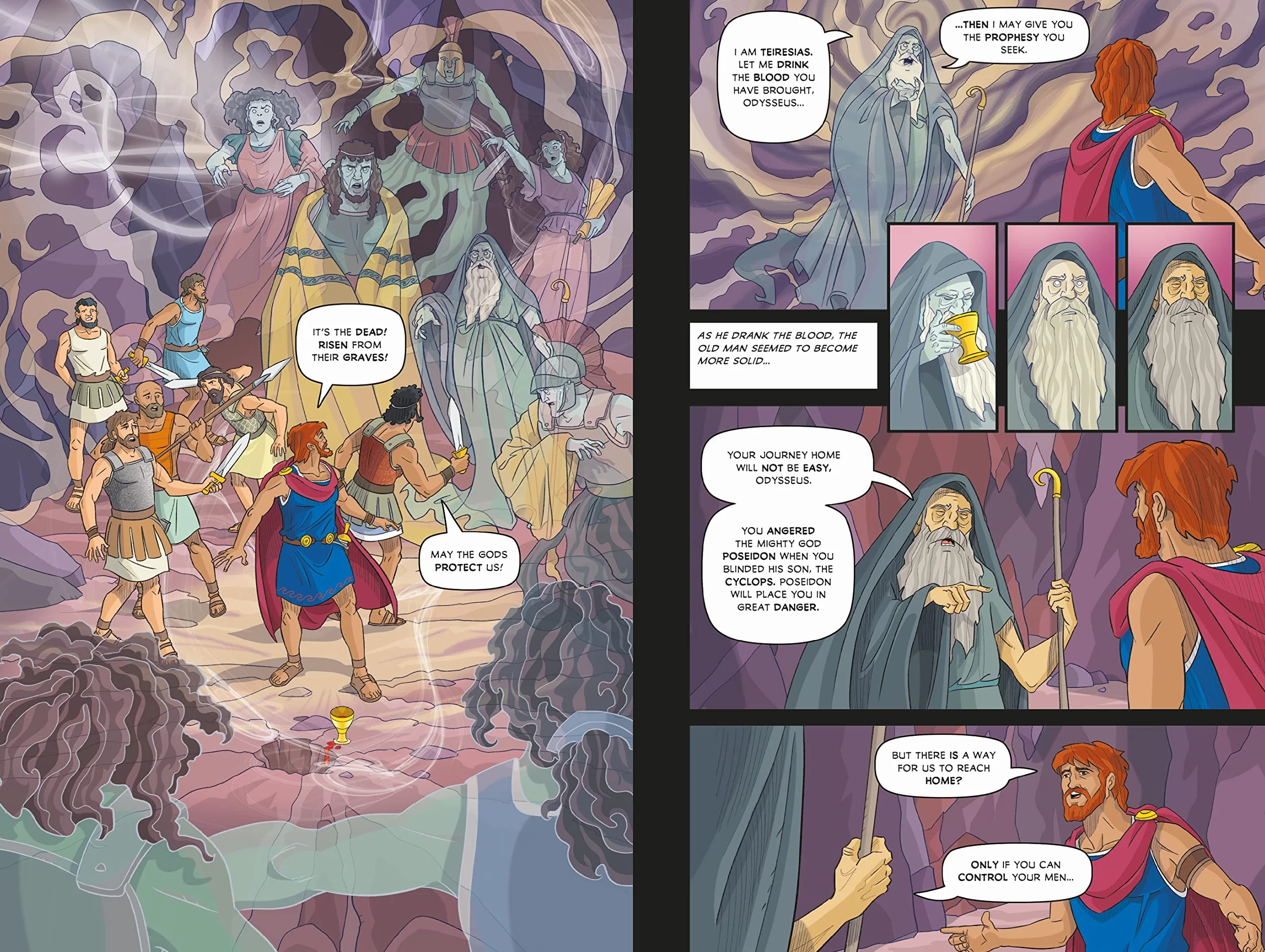THE ODYSSEY GRAPHIC NOVEL (Usborne Graphic Novels)