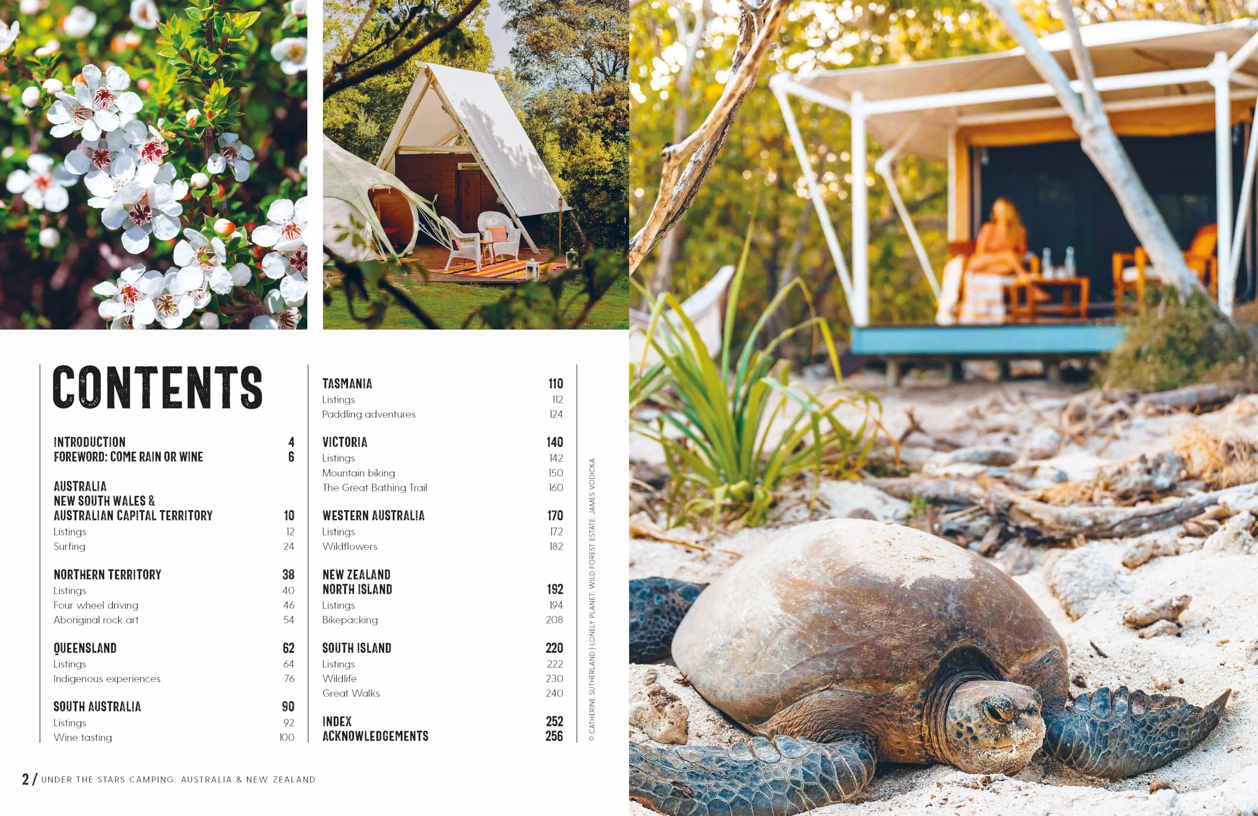 Under the Stars Australia and New Zealand 1ed -anglais-: 200 Amazing Places Beneath the Night Sky | Wild Camping to Cabins & Huts | Best Sights & Activities Nearby