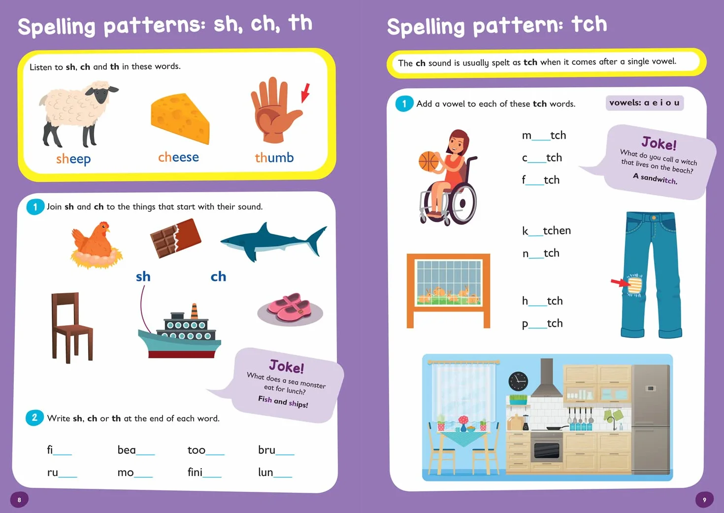 Spelling Ages 5-6: Ideal for home learning