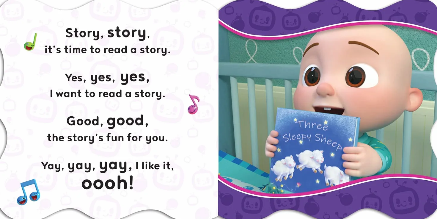 CoComelon Sing-Song: Bedtime Song: Go to bed with a CoComelon lullaby in this calming illustrated board book for children aged 1, 2, 3 and 4 years